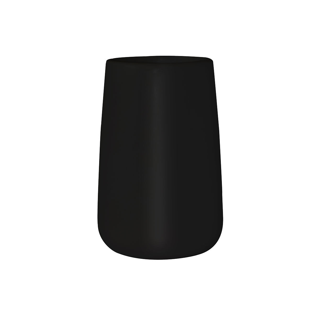 Ποτηροθήκη Πορσελάνης Μαύρη Bamboo Estia 8,7×8,7×13εκ. 02-4606 (Υλικό: Πορσελάνη, Χρώμα: Μαύρο) – estia – 02-4606