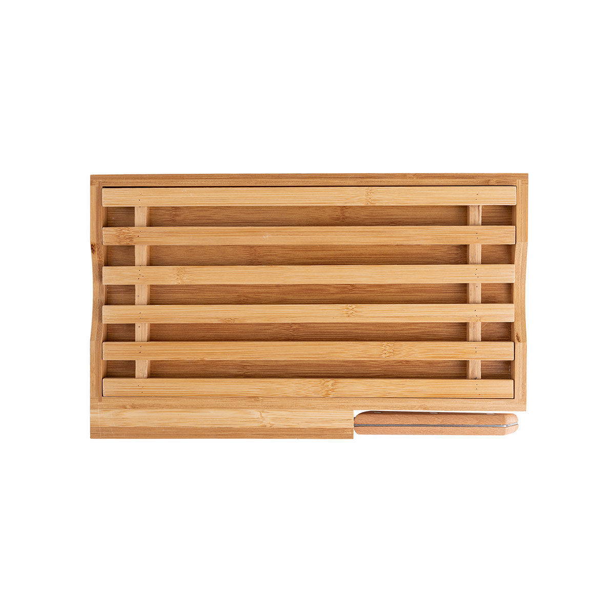 estia Βάση Κοπής Με Μαχαίρι Ψωμιού Bamboo Essentials Estia 25,5x22x3,5εκ. 01-12946 (Υλικό: Bamboo) - estia - 01-12946