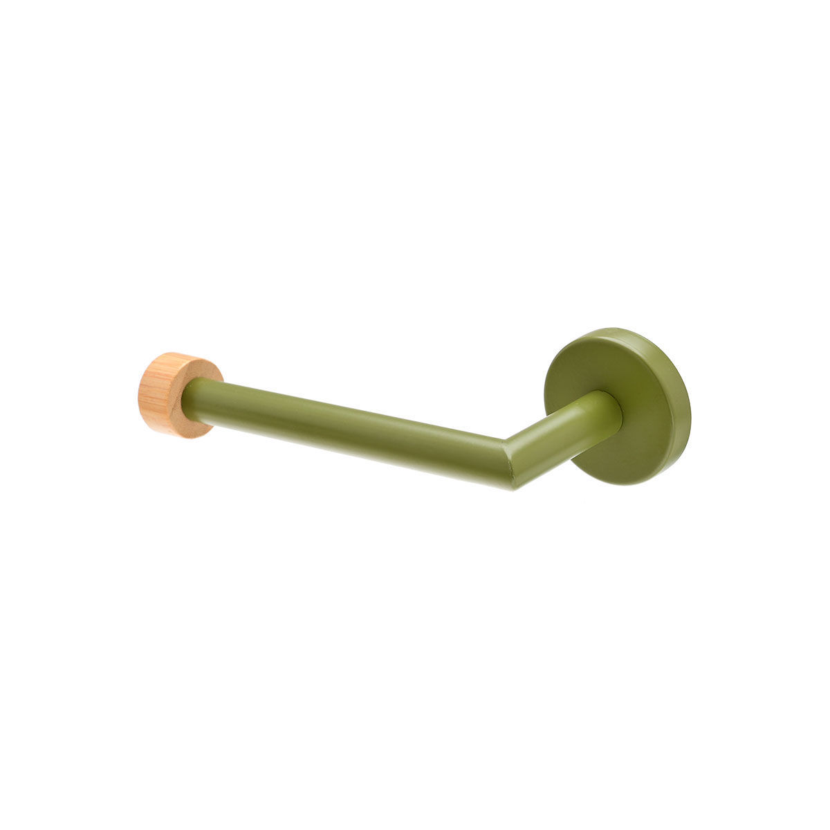 estia Χαρτοθήκη Μεταλλική-Bamboo Essentials Olive Green Estia 18,3x5,3x7,2εκ. 02-14773 (Υλικό: Μεταλλικό, Χρώμα: Λαδί) - estia - 02-14773
