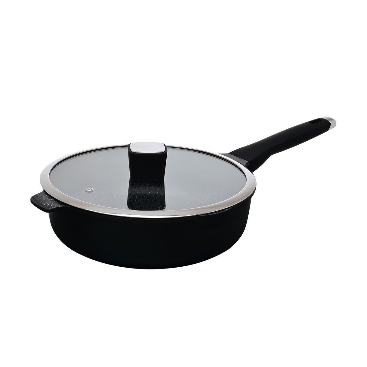 Μαγειρικά σκεύη 24home - ΣΗΜΑΝΤΙΚΟ: Σε περίπτωση διαφοράς τιμής από το κατάστημα ισχύει παντα και μόνο η τιμή του καταστήματος Ημιχύτρα Αλουμινίου Αντικολλητική Nordic Estia 28εκ. 01