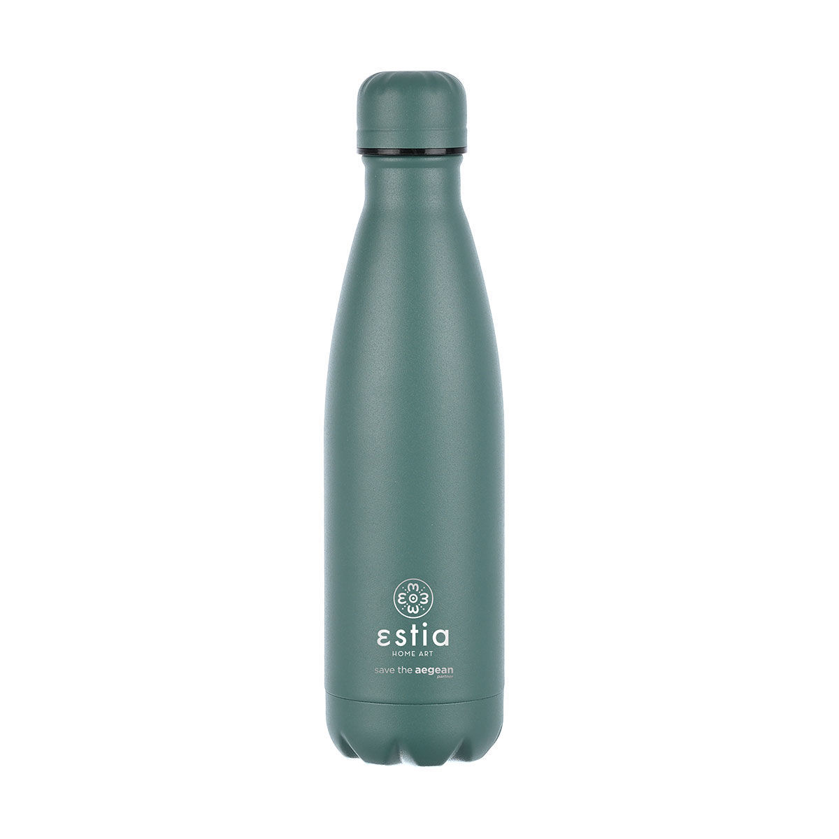 Θερμός-Μπουκάλι Ανοξείδωτο Flask Lite Save The Aegean Forest Spirit Estia 500ml-7x7x26,6εκ. 01-18061 (Υλικό: Ανοξείδωτο) – estia – 01-18061