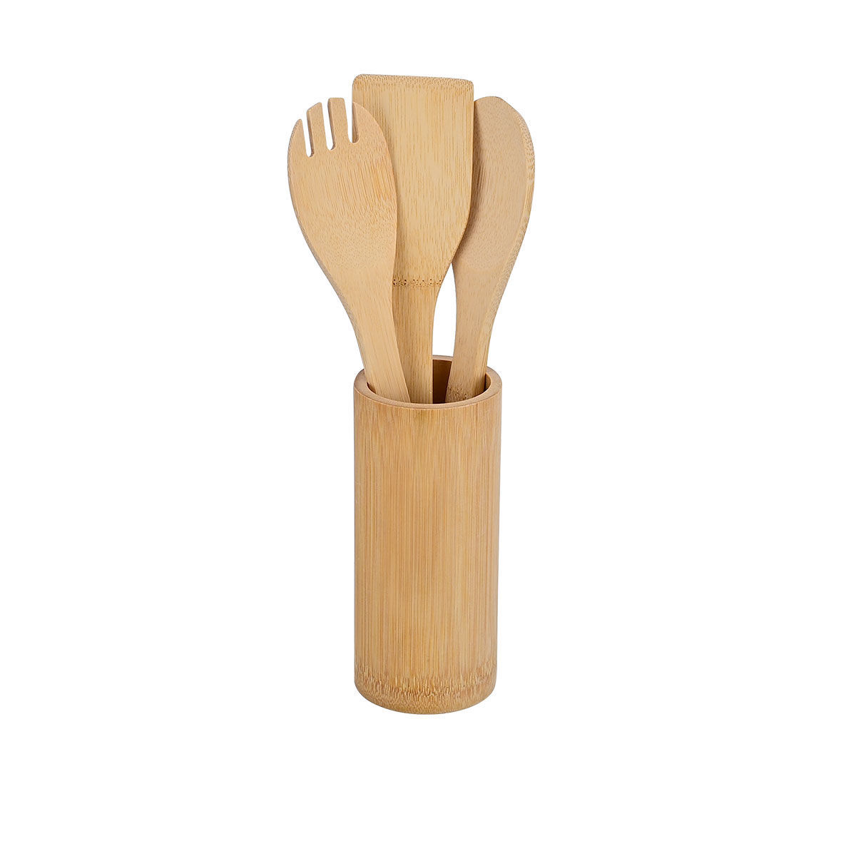 estia Εργαλεία Μαγειρικής Σετ 4τμχ Με Θήκη Bamboo Essentials Estia 02-18191 (Υλικό: Bamboo) - estia - 02-18191