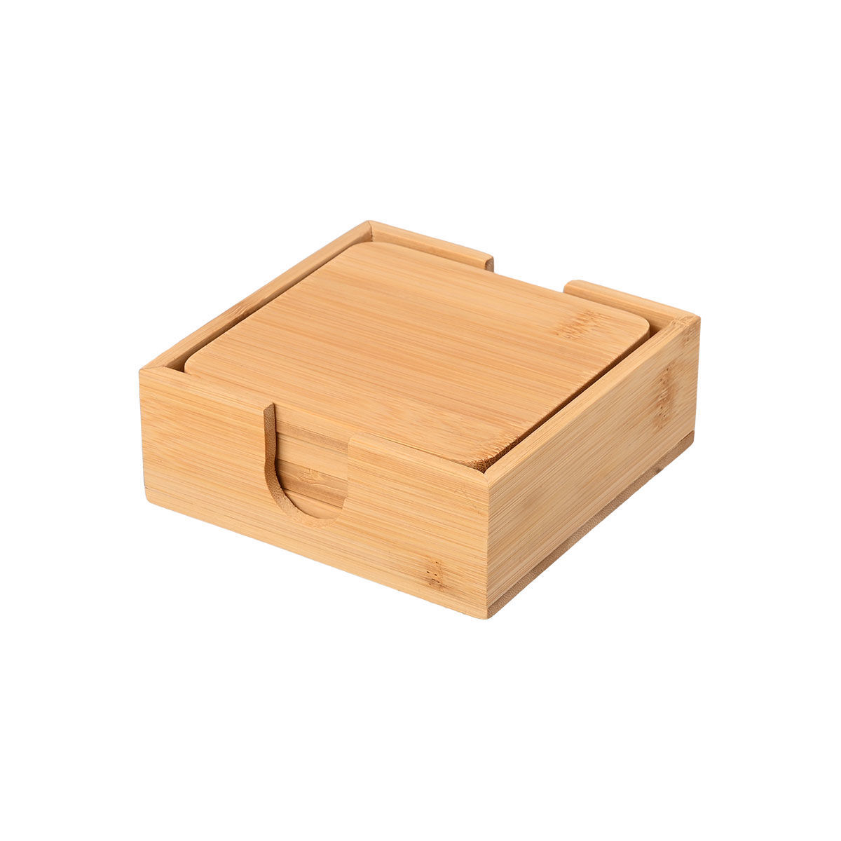 estia Σουβέρ Σετ 5τμχ Bamboo Essentials Estia 11x11εκ. 01-19723 (Υλικό: Bamboo) - estia - 01-19723