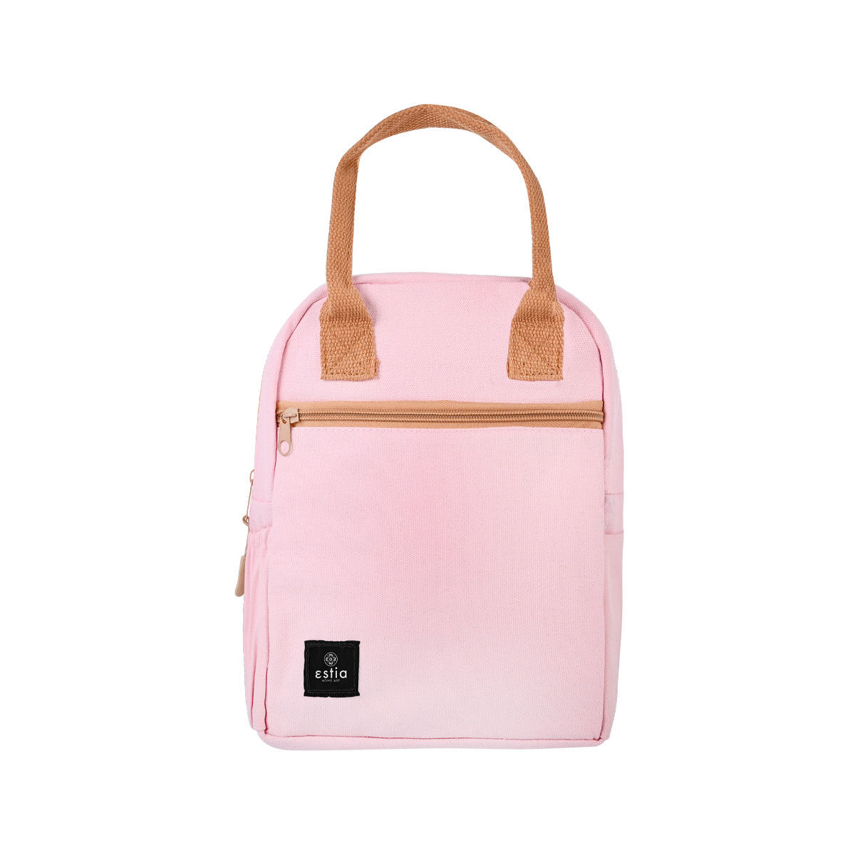 estia Τσάντα Φαγητού Ισοθερμική Βαμβακερή Blossom Rose Estia 7ltr-21,5x14x26εκ. 01-17002 (Χρώμα: Ροζ) - estia - 01-17002