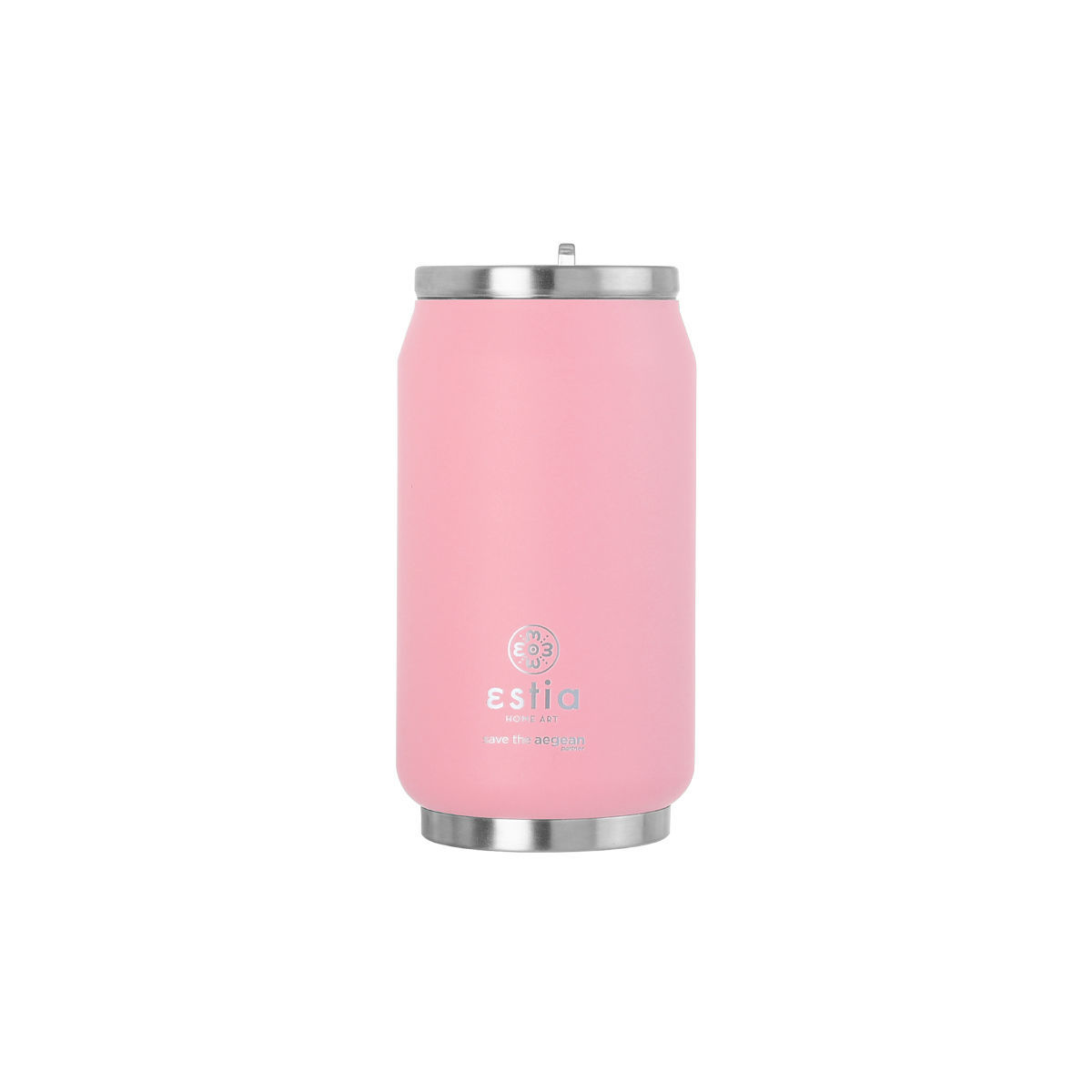 Θερμός-Ποτήρι Ανοξείδωτο Blossom Rose Save The Aegean Estia 300ml-7×19εκ. 01-22884 (Υλικό: Ανοξείδωτο, Χρώμα: Ροζ) – estia – 01-22884