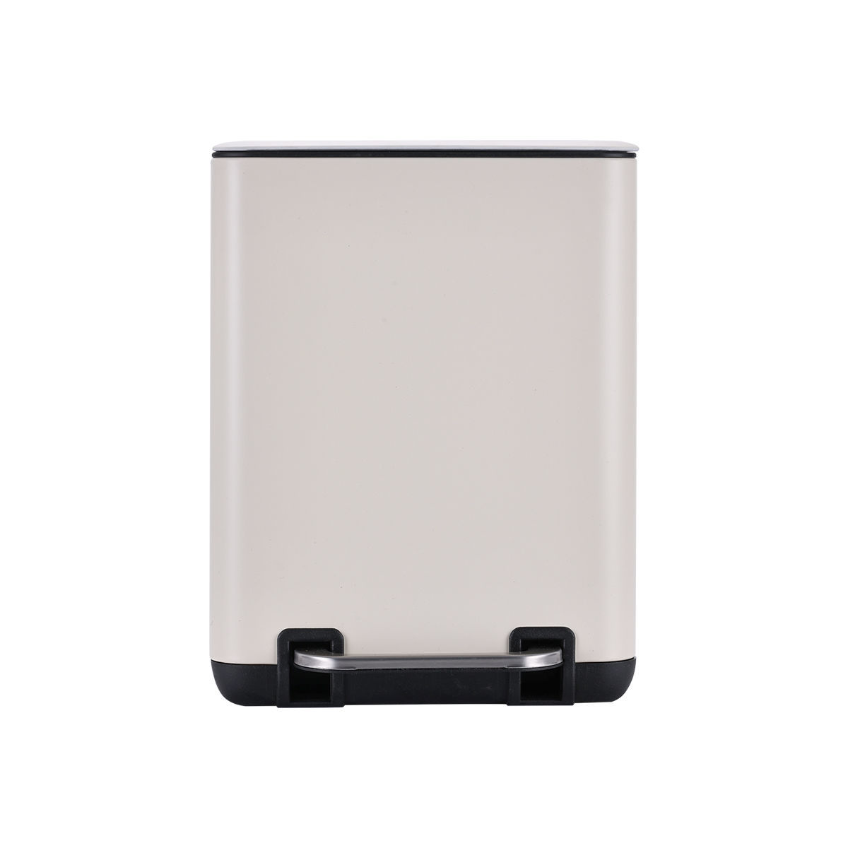 Καλάθι Απορριμμάτων 6lt Soft Close Μεταλλικό Ivory Cubic Estia 24,1x21,3x31,6εκ....