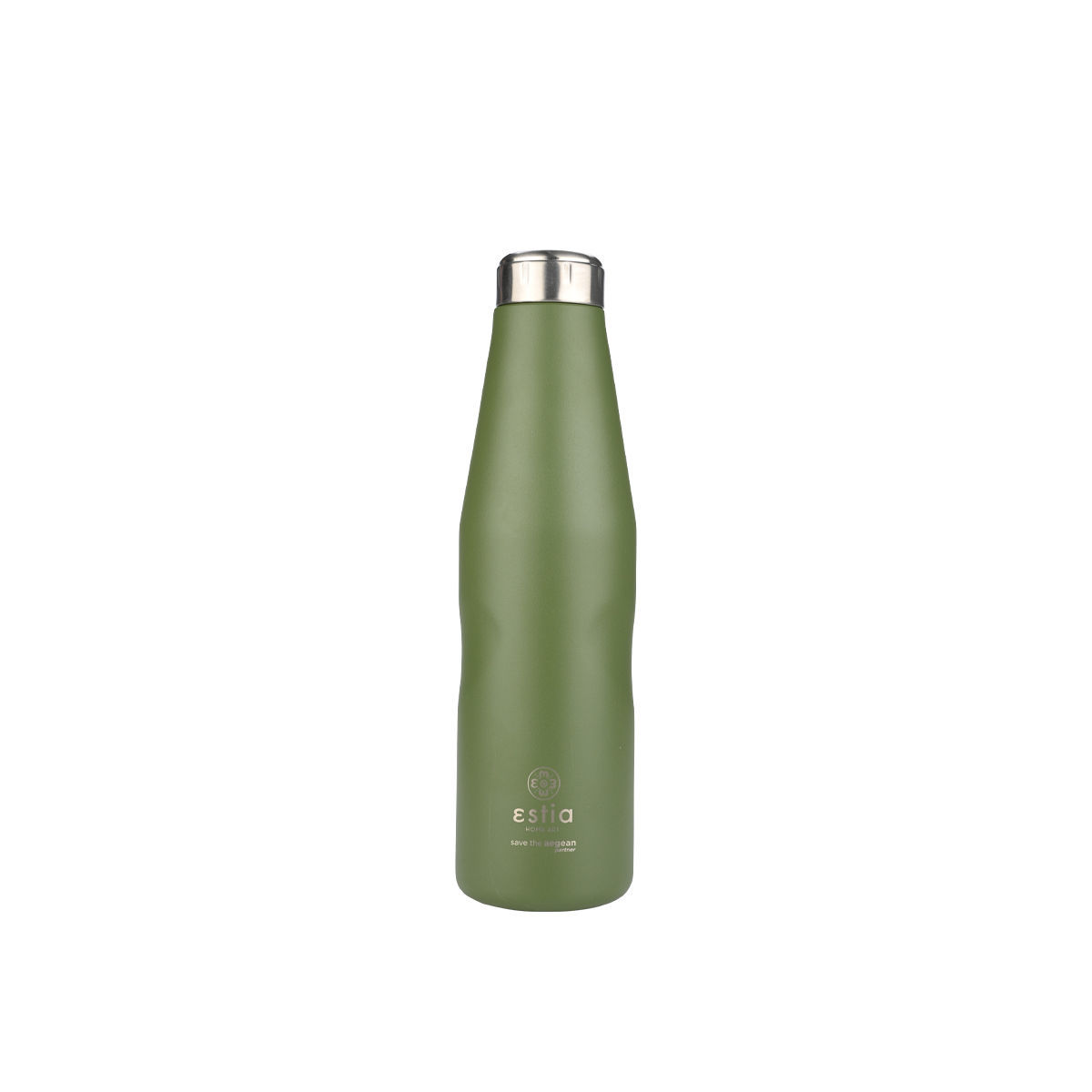 Θερμός-Μπουκάλι Ανοξείδωτο Forest Spirit Flask Save The Aegean Estia 750ml-7,9×7,9×27,8εκ. 01-22372 (Υλικό: Ανοξείδωτο, Χρώμα: Πράσινο ) – estia – 01-22372