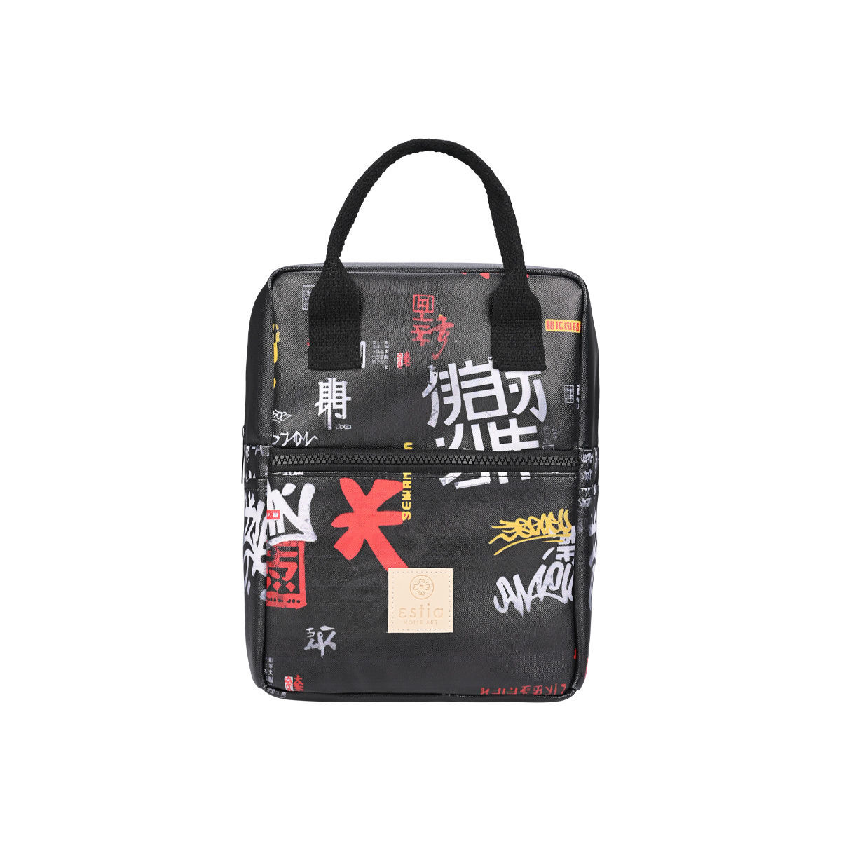 estia Τσάντα Φαγητού Ισοθερμική PVC Leather Tokyo Underground Save The Aegean Estia 7lt-20x14x27εκ. 01-22396 - estia - 01-22396