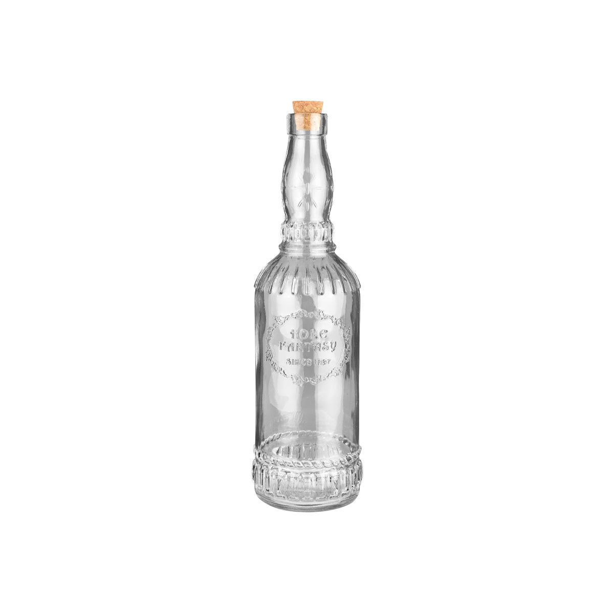 Μπουκάλι Γυάλινο-Φελλός Διάφανο Essentials Estia 720ml-8,1×29,5εκ. 01-21849 (Σετ 2 Τεμάχια) (Υλικό: Γυαλί, Χρώμα: Διάφανο ) – estia – 01-21849