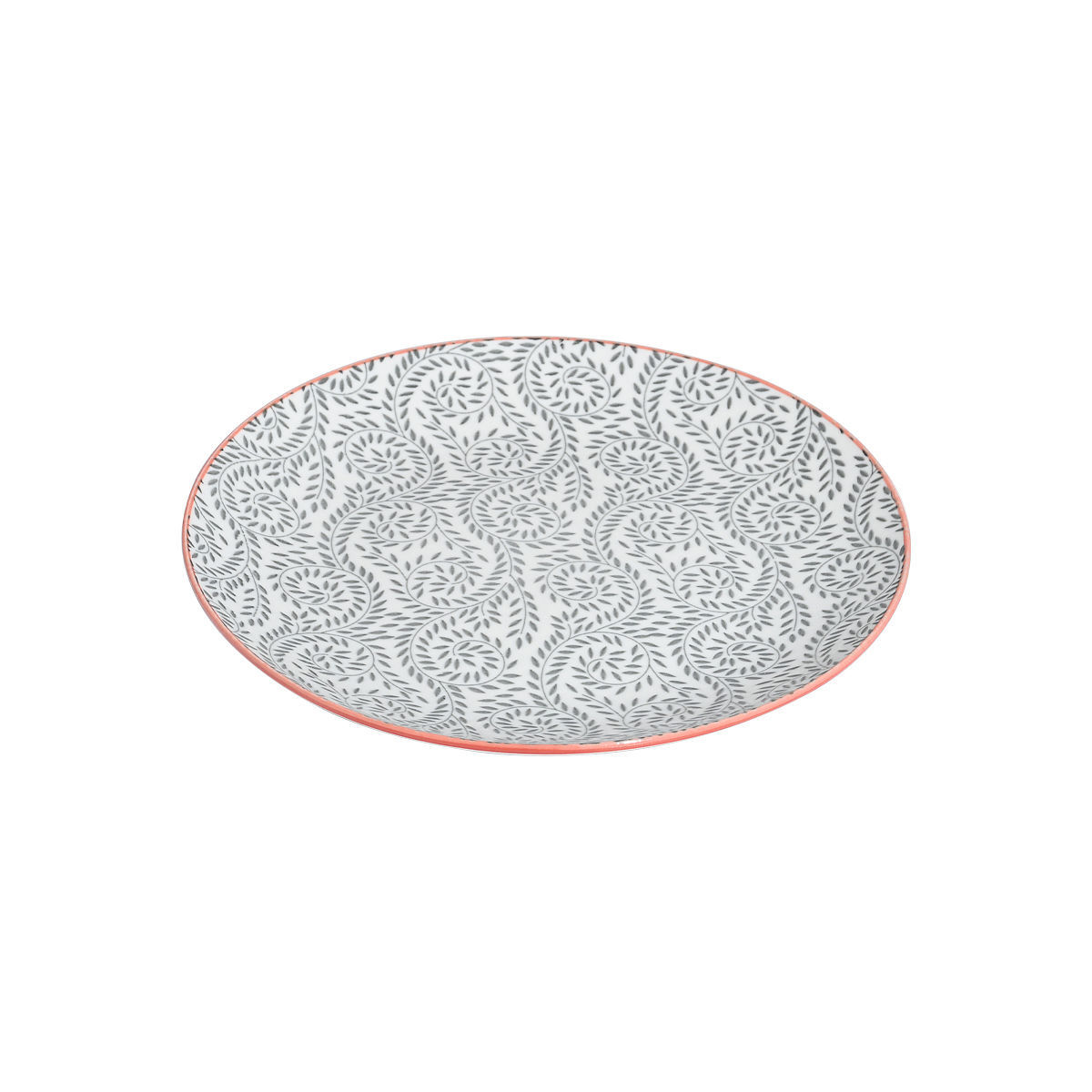 Πιάτο Γλυκού Πορσελάνης Vines Estia 19εκ. 07-21733 (Σετ