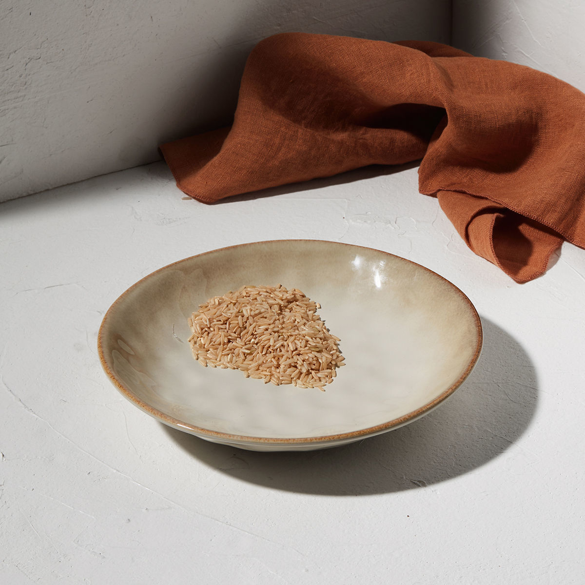 estia Πιάτο Βαθύ Φαγητού Stoneware Ivory 23x23x3,7εκ. Vignette Estia 07-24369 (Σετ 6 Τεμάχια) (Χρώμα: Ιβουάρ, Υλικό: Stoneware, Μέγεθος: Μεμονωμένο) - estia - 07-24369