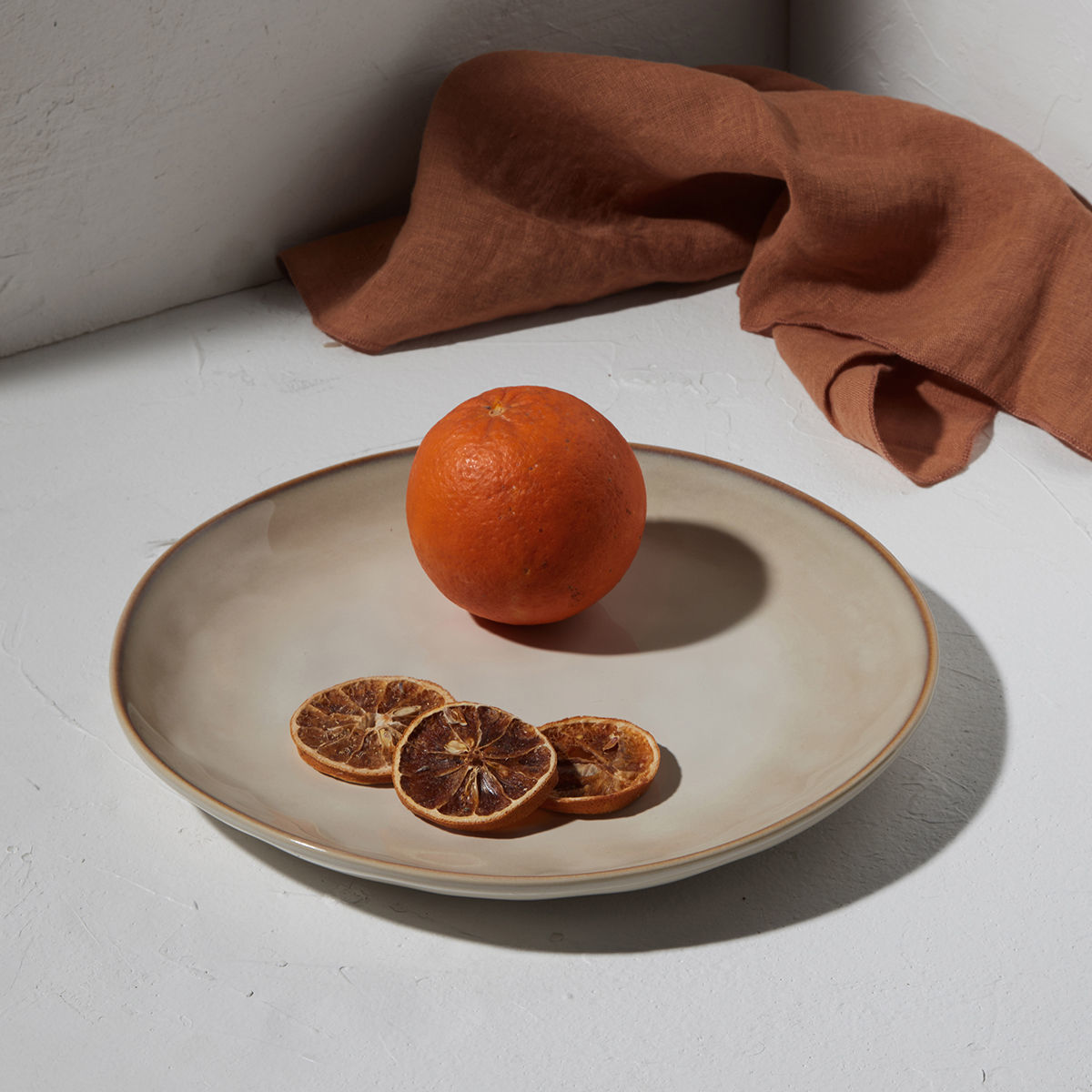estia Πιάτο Ρηχό Φαγητού Stoneware Ivory 27x27x2,8εκ. Vignette Estia 07-24444 (Σετ 6 Τεμάχια) (Χρώμα: Ιβουάρ, Υλικό: Stoneware, Μέγεθος: Μεμονωμένο) - estia - 07-24444