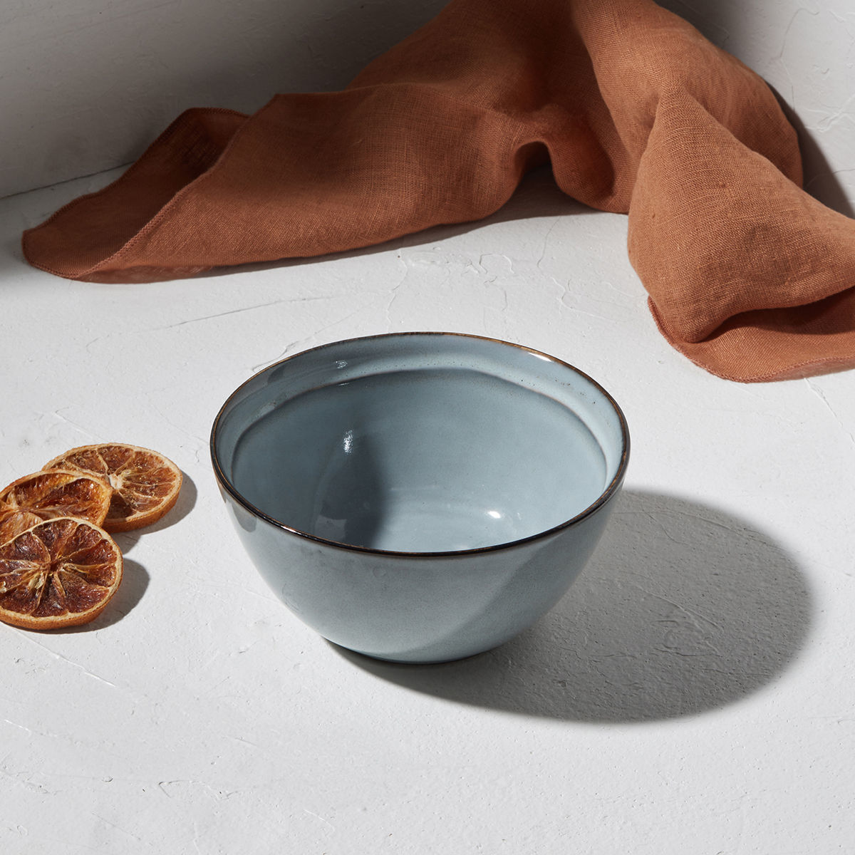 Μπωλ Σερβιρίσματος Stoneware Pacific 15x15x7εκ. Deline Estia 07-24499 (Σετ 6 Τεμάχια) (Υλικό: Stoneware) - estia - 07-24499