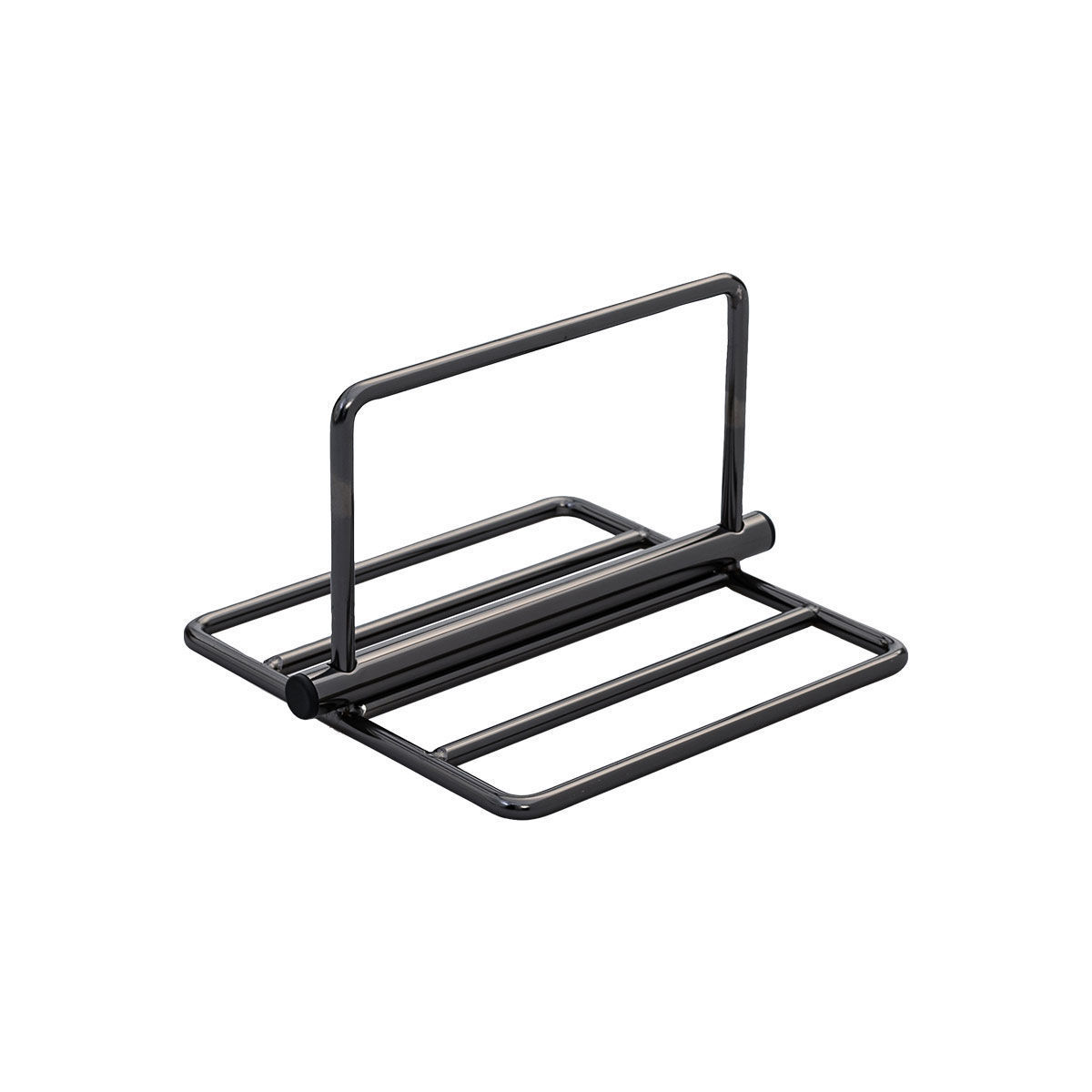 Χαρτοπετσετοθήκη Νίκελ Μαύρη 21,7x18,9x12,4εκ. Essentials Estia 01-7591 (Χρώμα: Μαύρο) -...