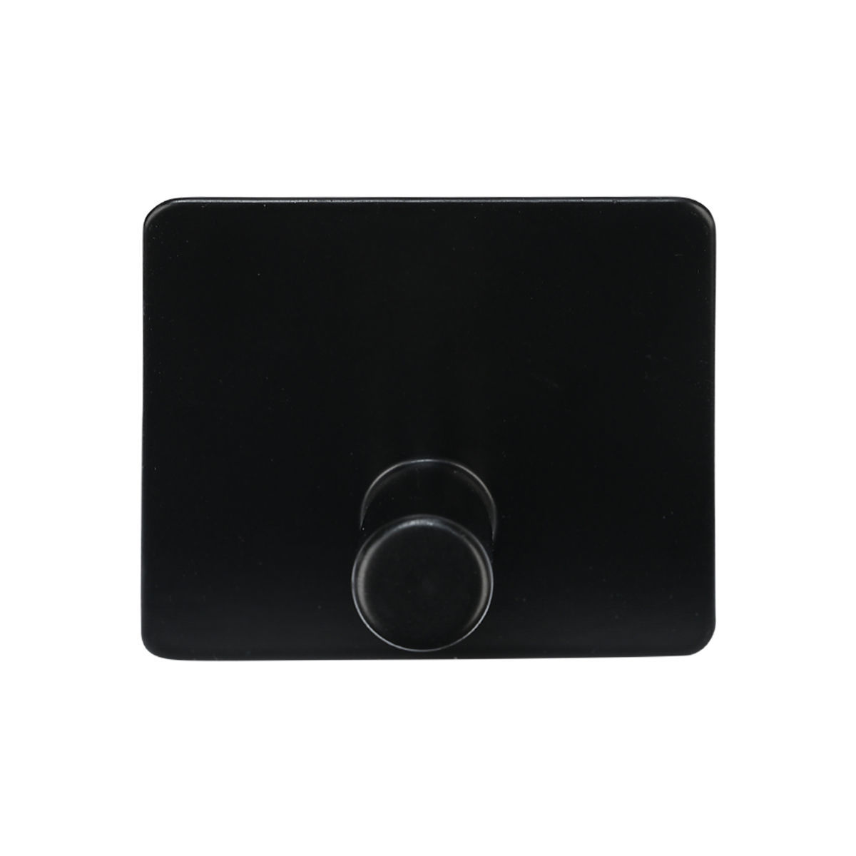 Κρεμάστρα Επιτοίχια Μεταλλική Μαύρη 4,5x4,5x3,1εκ. Estia 02-25717 (Υλικό: Μεταλλικό, Χρώμα:...