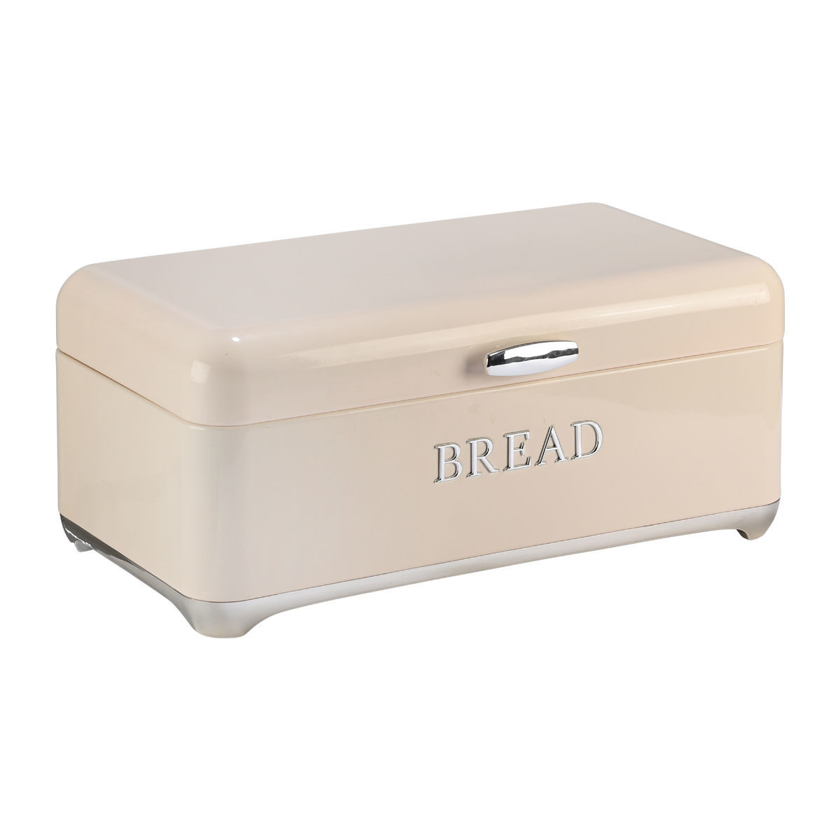 Διακοσμητικά και αξεσουαρ κουζίνας 24home - ΣΗΜΑΝΤΙΚΟ: Σε περίπτωση διαφοράς τιμής από το κατάστημα ισχύει παντα και μόνο η τιμή του καταστήματος Ψωμιέρα Μεταλλική Epoque Κρεμ 42,5x25,3x18εκ. Estia 01-