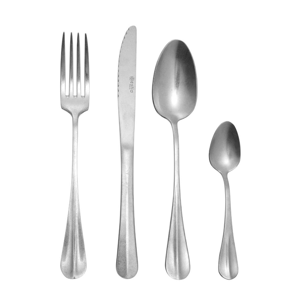 estia - ΣΗΜΑΝΤΙΚΟ: Σε περίπτωση διαφοράς τιμής από το κατάστημα ισχύει παντα και μόνο η τιμή του καταστήματος Σετ Μαχαιροπήρουνα 24τμχ Ανοξείδωτα 18/0 Grace Classic