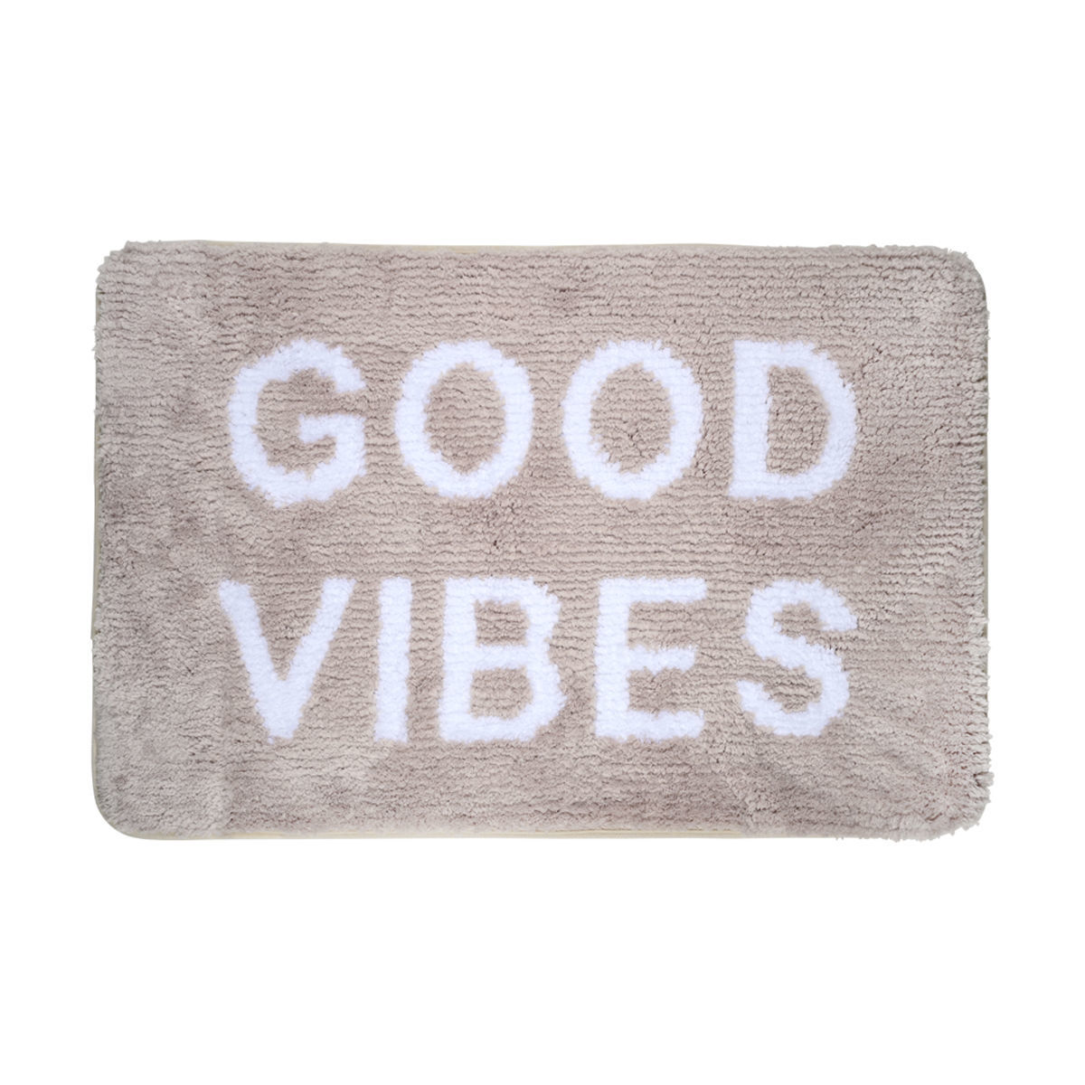 estia Ταπέτο Μπάνιου Microfiber Good Vibes Taupe 40x60εκ. Estia 02-28558 (Ύφασμα: Microfiber, Χρώμα: Taupe) - estia - 02-28558