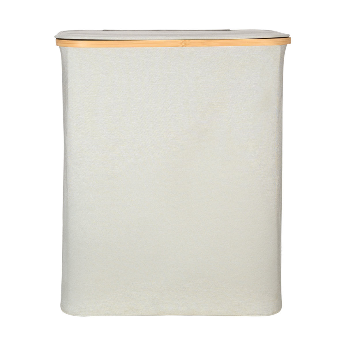 Καλάθια Μπάνιου 24home - ΣΗΜΑΝΤΙΚΟ: Σε περίπτωση διαφοράς τιμής από το κατάστημα ισχύει παντα και μόνο η τιμή του καταστήματος Καλάθι Απλύτων Γκρι Με 2 Mesh Bags & Καπάκι 144lt-56,5x