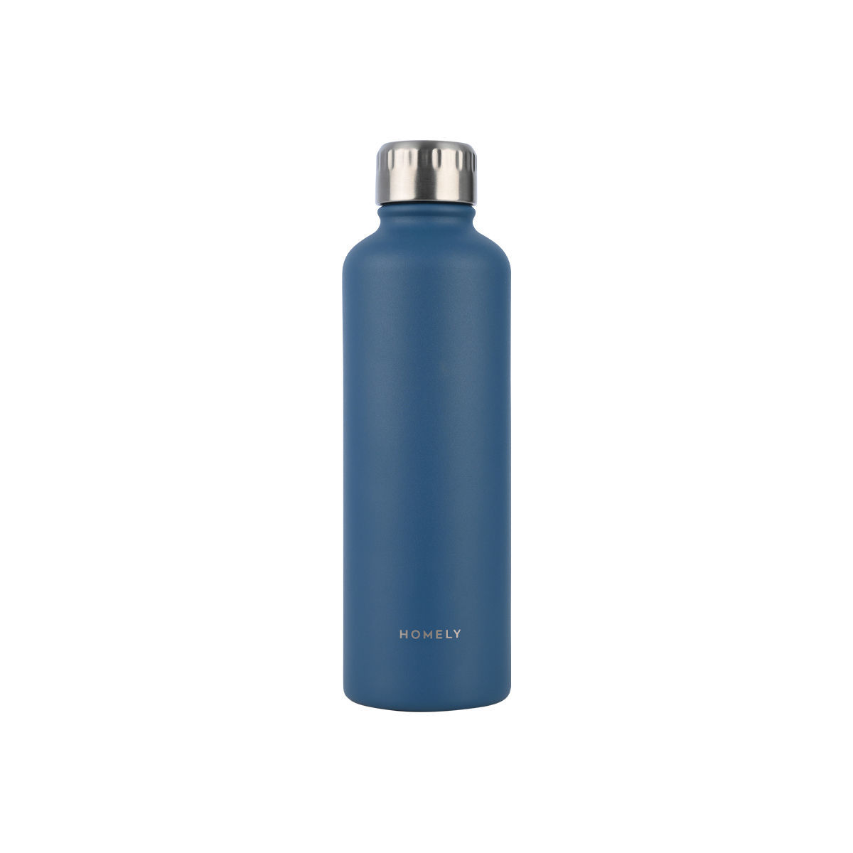 Θερμός-Μπουκάλι Ανοξείδωτο Flask Homely Indigo Blue 500ml-7x7x23εκ. Estia 01-32616 (Υλικό: Ανοξείδωτο, Χρώμα: Μπλε) - estia - 01-32616