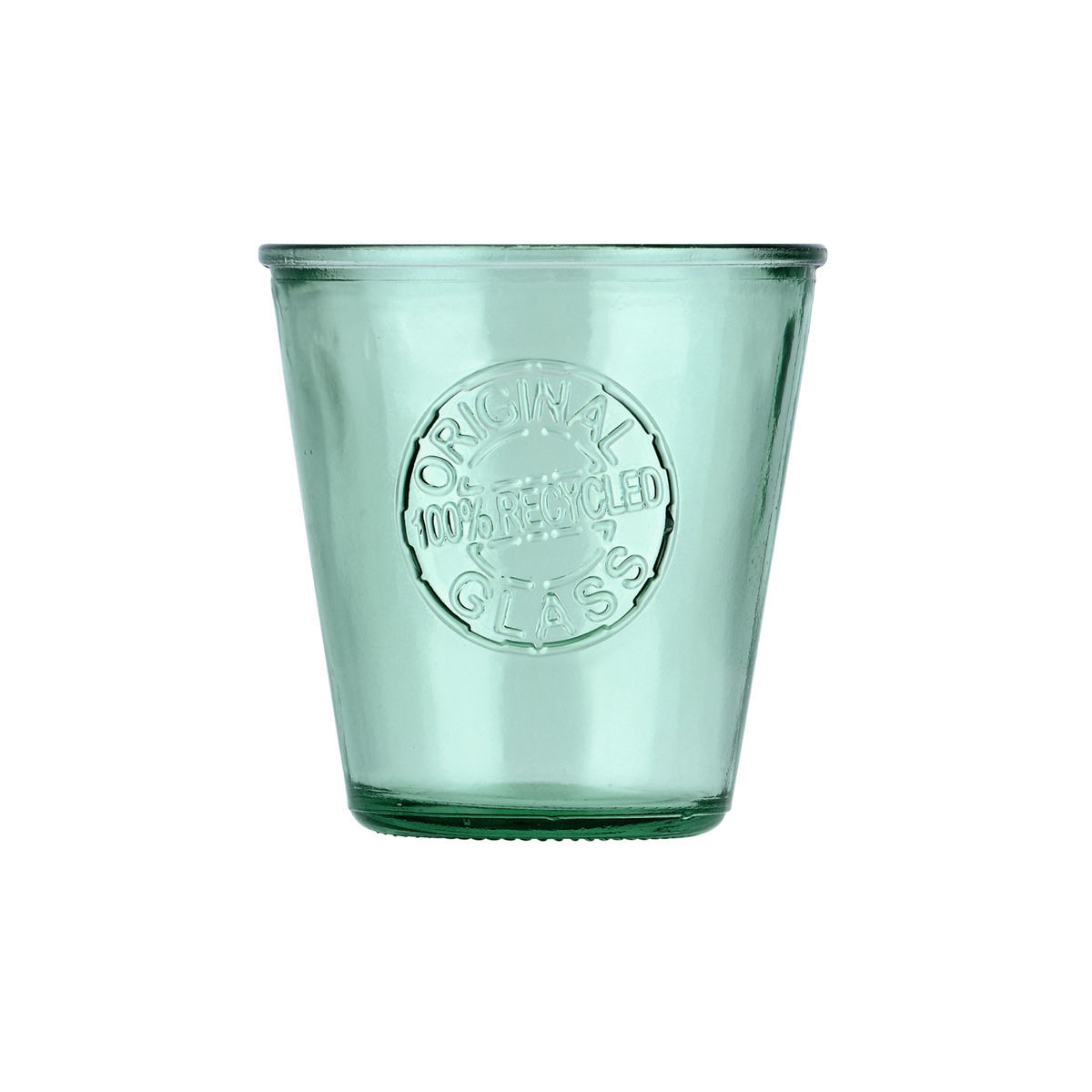 Ποτήρι Κρασιού Γυάλινο Πράσινο 260ml-8,8x8,9x9εκ. Everg