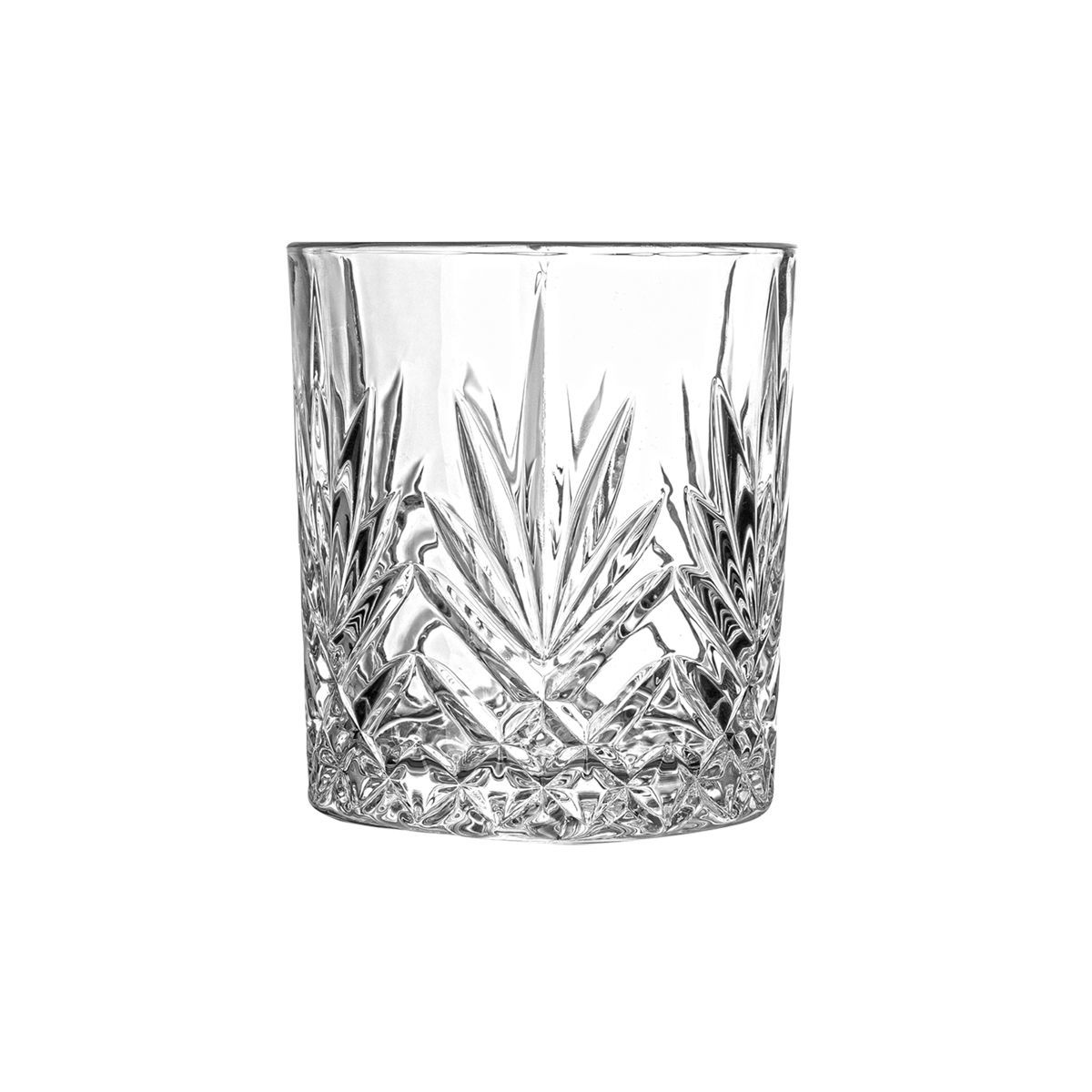 Ποτήρι Ουίσκυ Κρυστάλλινο 350ml-8,6x9,5εκ. Old Fashion Estia 07-35815 (Σετ 6 Τεμάχια) (Υλικό: Κρύσταλλο, Χρώμα: Διάφανο , Μέγεθος: Σωλήνας) - estia - 07-35815