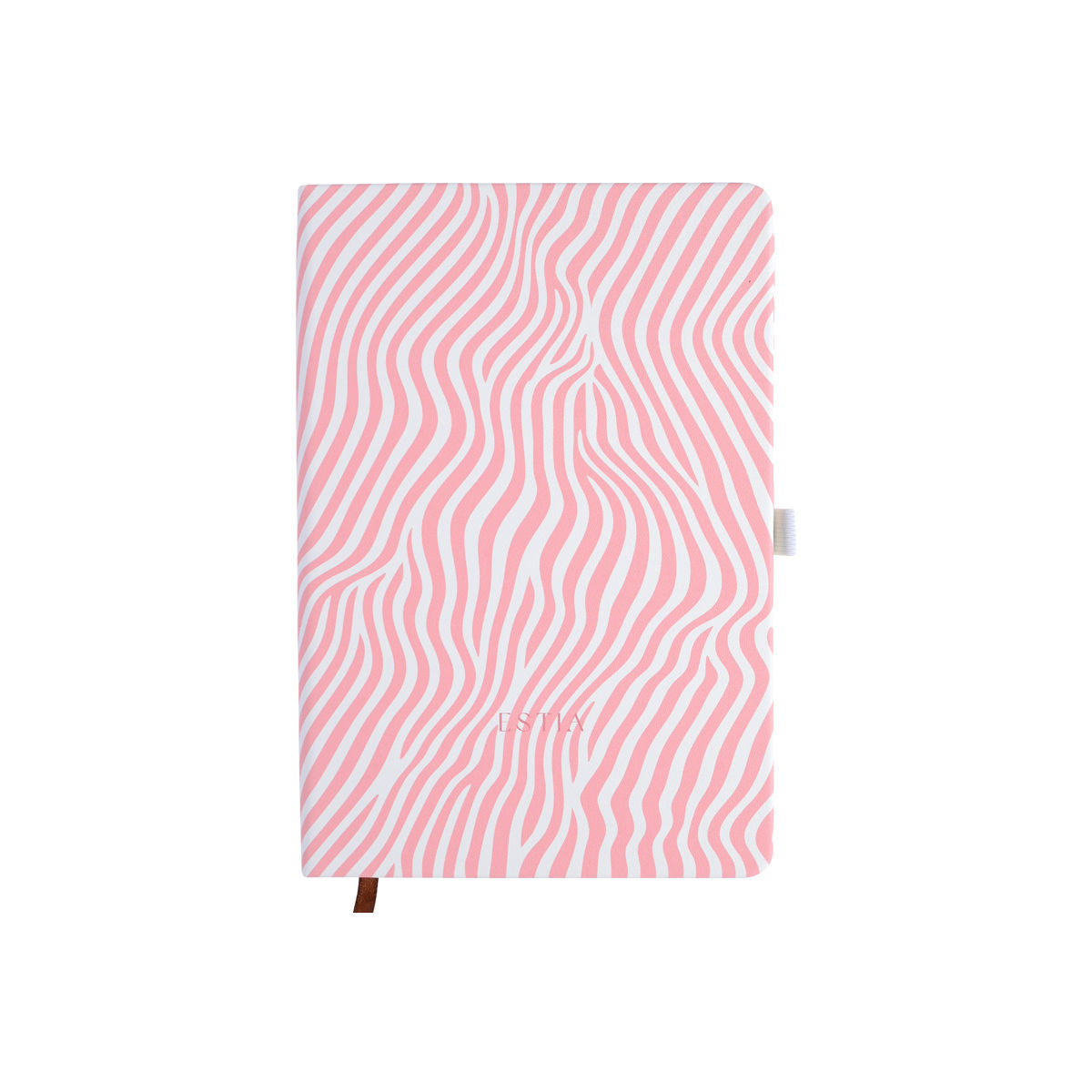 Ατζέντα 2026 Soft Ripple 21,5x14,5x2,5εκ. Estia 00-37437 (Χρώμα: Ροζ) - estia - 00-37437