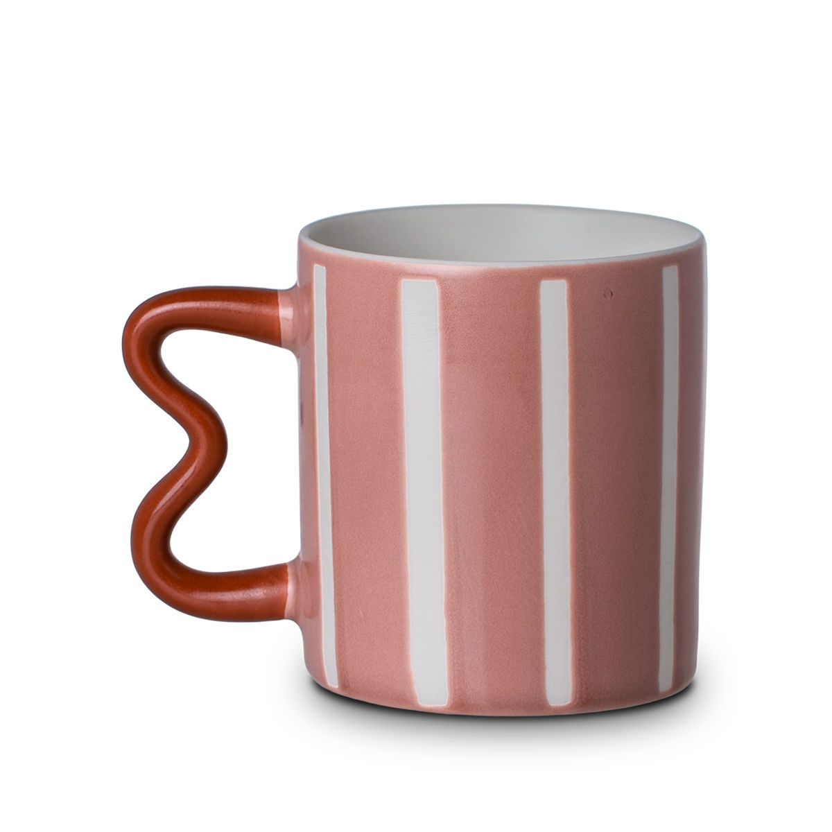 estia - ΣΗΜΑΝΤΙΚΟ: Σε περίπτωση διαφοράς τιμής από το κατάστημα ισχύει παντα και μόνο η τιμή του καταστήματος Κούπα New Bone 450ml-8,9x10εκ. Ροζ Jazz Lines Estia 07-