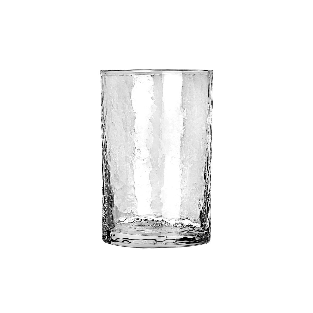 Ποτήρι Νερού Γυάλινο Σφυρήλατο Διάφανο Forge 400ml-7,6x7,6x12εκ. Estia 07-36751 (Σετ 6 Τεμάχια) (Υλικό: Γυαλί, Χρώμα: Διάφανο , Μέγεθος: Σωλήνας) - estia - 07-36751