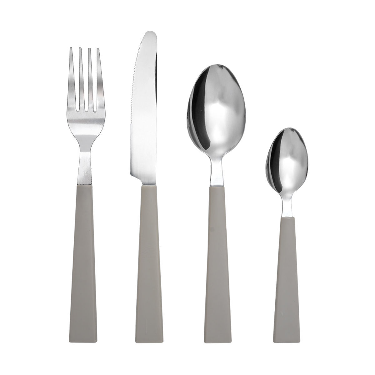 estia - ΣΗΜΑΝΤΙΚΟ: Σε περίπτωση διαφοράς τιμής από το κατάστημα ισχύει παντα και μόνο η τιμή του καταστήματος Μαχαιροπήρουνα Σετ 24τμχ Ανοξείδωτα 18/0 Με Μπεζ Λαβή E