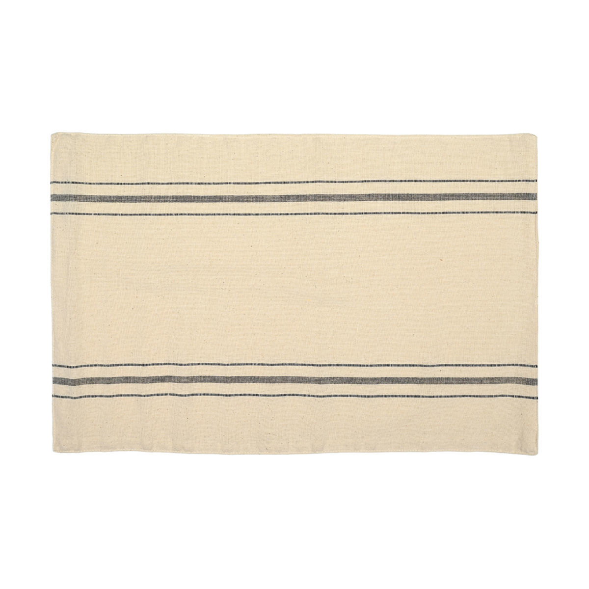 Σουπλά Βαμβακερό Μπεζ-Γκρι 50x35εκ. Rustic Estia 07-37932 (Σετ 2 Τεμάχια) (Ύφασμα: Βαμβάκι 100%, Χρώμα: Γκρι) - estia - 07-37932