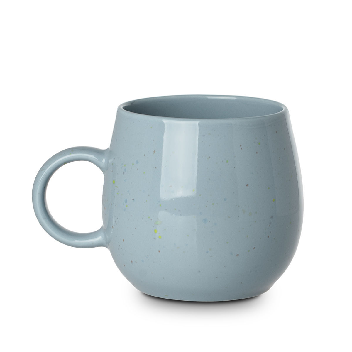 Κούπα New Bone Speckle Pop 480ml Μπλε Estia 07-35440 (Υλικό: Πορσελάνη, Χρώμα: Μπλε) - estia - 07-35440