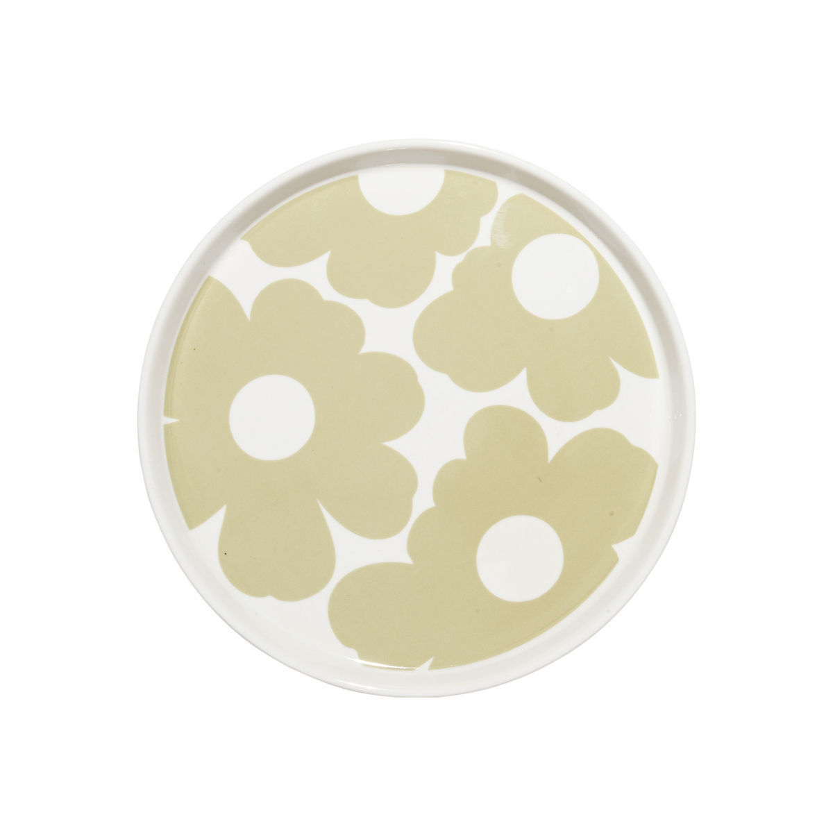 Πιάτο Φρούτου Πορσελάνης 20,5x1,7εκ. Bloom Beige Estia 07-38960 (Σετ 6 Τεμάχια) (Υλικό: Πορσελάνη, Χρώμα: Μπεζ, Μέγεθος: Μεμονωμένο) - estia - 07-38960