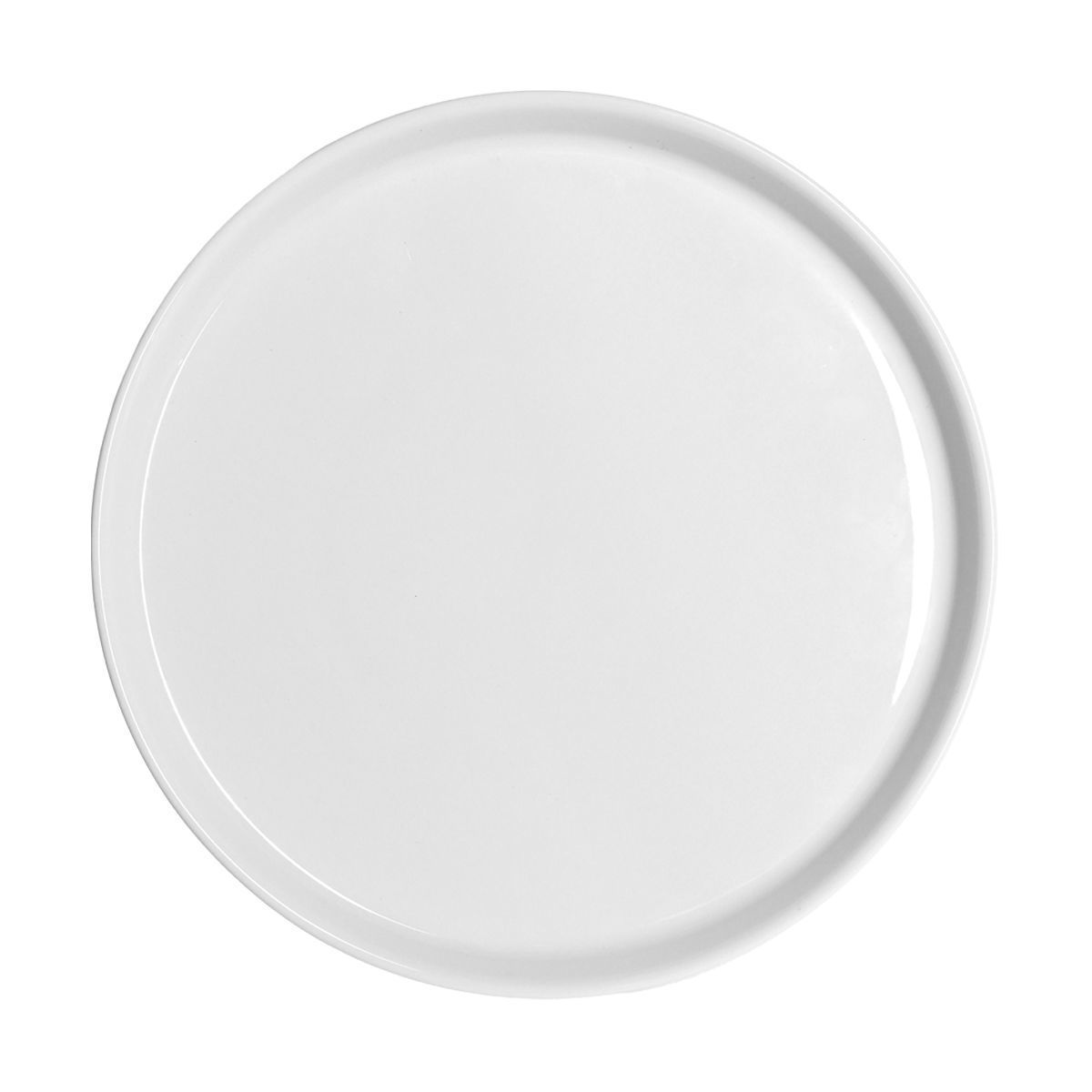 Πιάτο Ρηχό Φαγητού Πορσελάνης 26x1,8εκ. Kyra White Estia 07-38403 (Σετ 6 Τεμάχια) (Υλικό: Πορσελάνη, Χρώμα: Λευκό, Μέγεθος: Μεμονωμένο) - estia - 07-38403