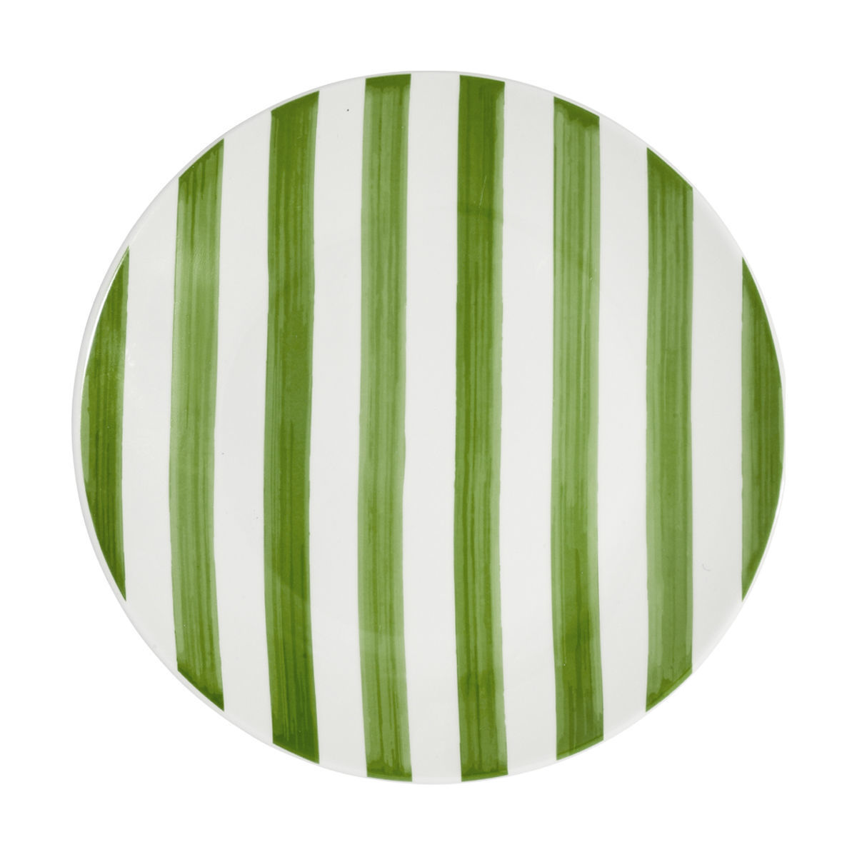 Πιάτο Ρηχό Φαγητού Πορσελάνης 27x3εκ. Ligne Green Estia 07-38854 (Σετ 6 Τεμάχια) (Υλικό: Πορσελάνη, Χρώμα: Πράσινο , Μέγεθος: Μεμονωμένο) - estia - 07-38854