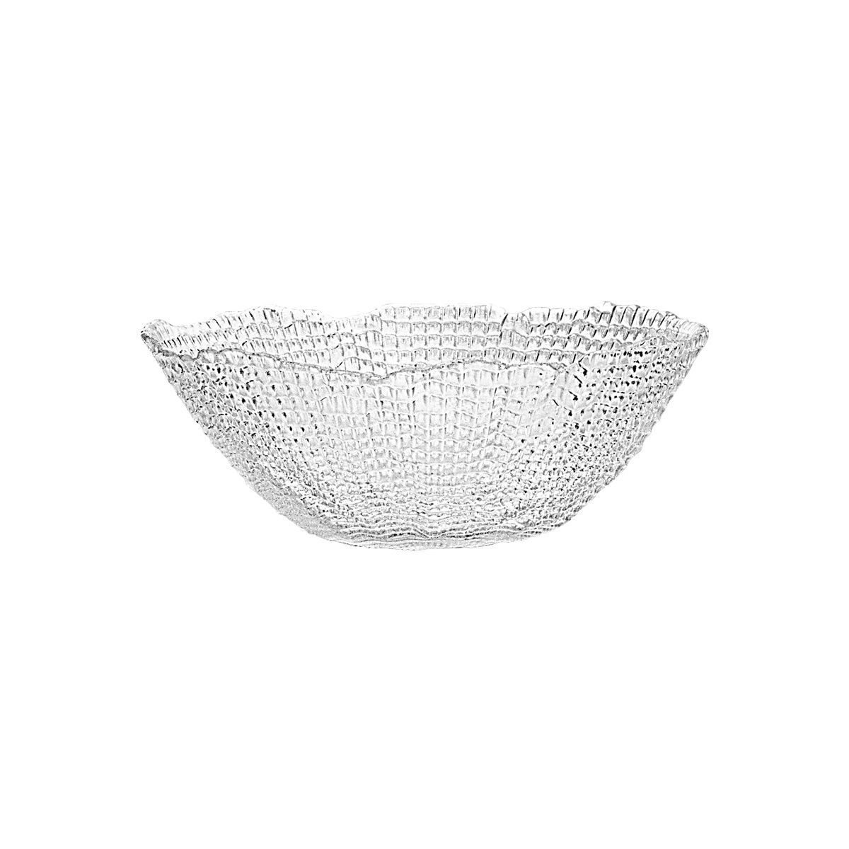 Μπωλ Σερβιρίσματος Γυάλινο Διάφανο 16x5εκ. Roche 07-39363 (Σετ 6 Τεμάχια) (Υλικό: Γυαλί, Χρώμα: Διάφανο ) - estia - 07-39363