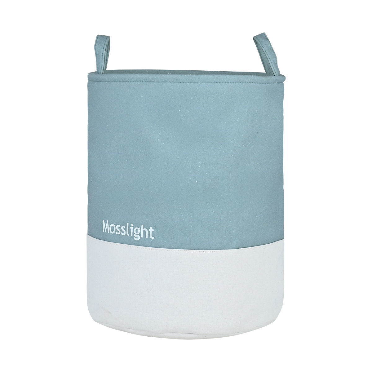 Καλάθι Απλύτων Υφασμάτινο 35x35x50εκ. Mosslight Estia Tone Lab 02-41243 (Χρώμα: Mosslight) - estia - 02-41243