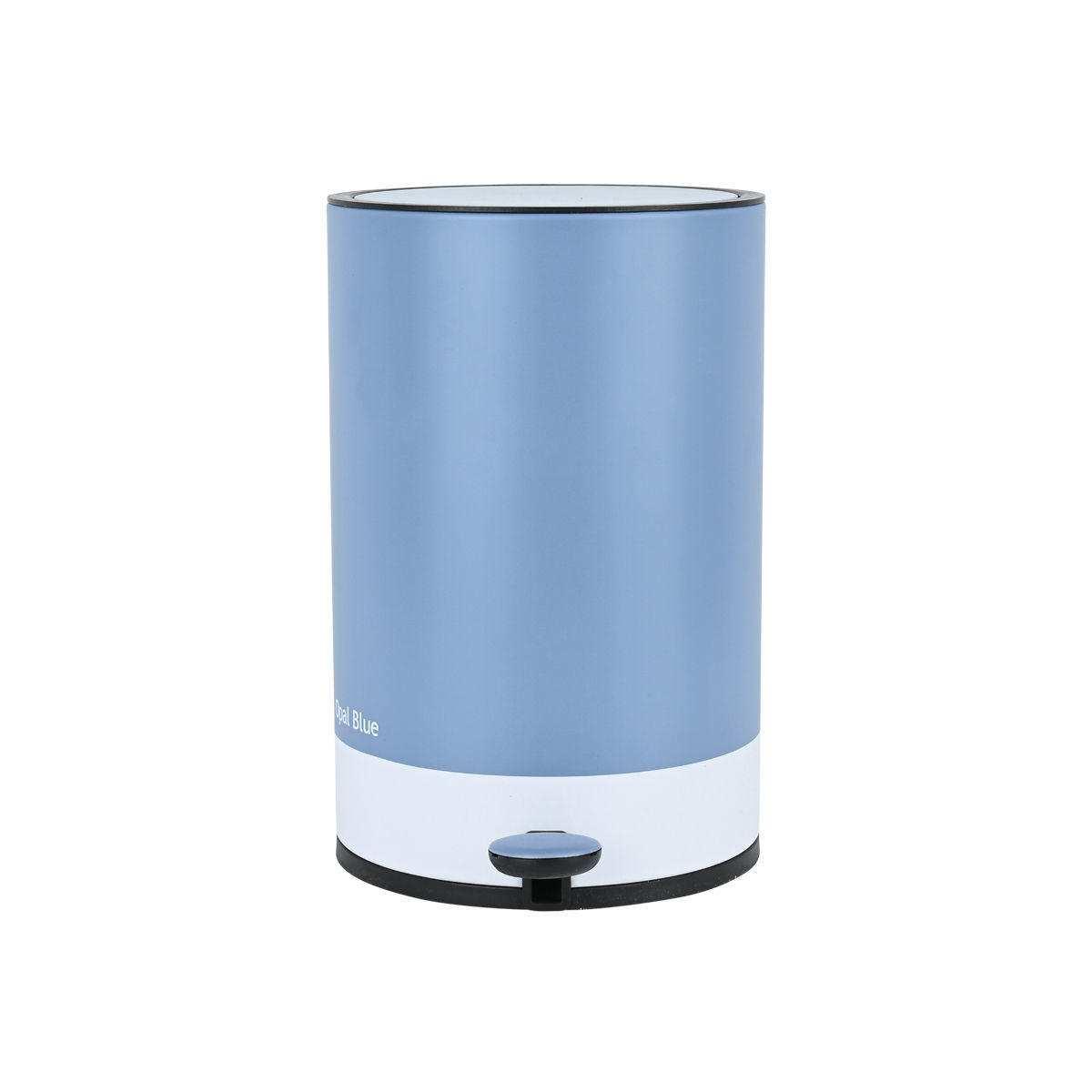 Καλάθι Απορριμάτων 6lt-20,5x31εκ. Μεταλλικό Soft Close Opal Blue Estia Tone Lab 02-39899 (Υλικό: Μεταλλικό, Χρώμα: Opal Blue) - estia - 02-39899