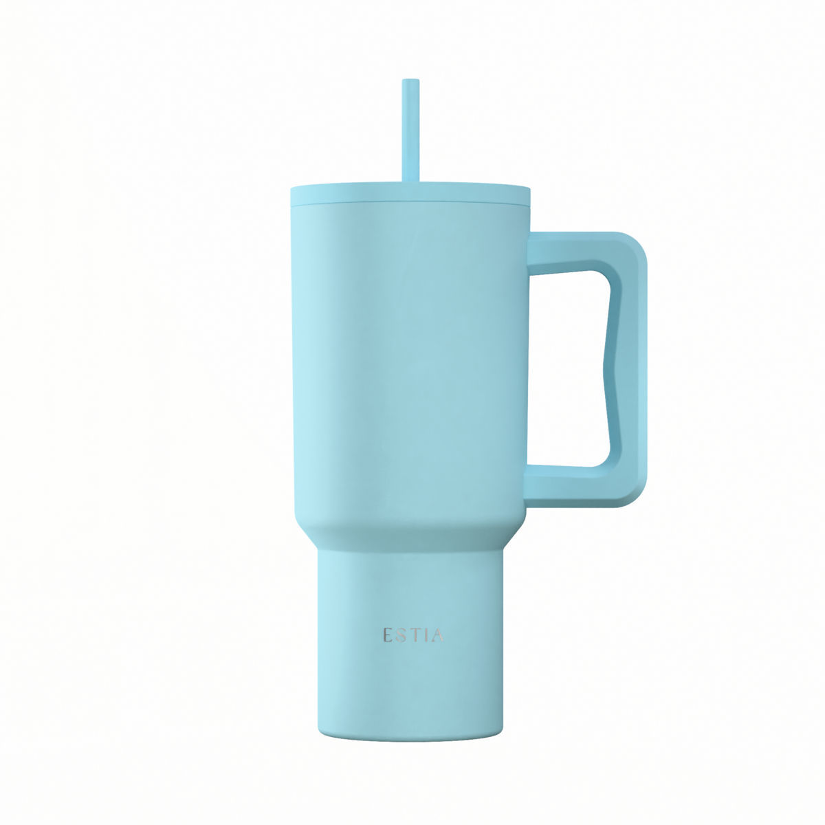 Θερμός Ανοξείδωτος Straw Tumbler XL 14,5x10x22,8εκ.-900ml Arctic Save The Aegean Estia 01-41519 (Υλικό: Ανοξείδωτο) - estia - 01-41519