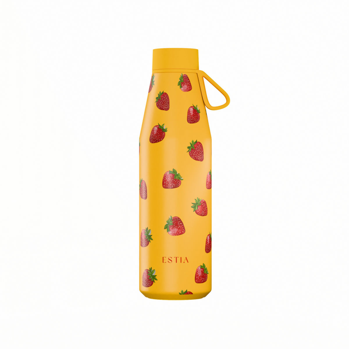 Θερμός-Μπουκάλι Ανοξείδωτο Berry Bright Flow Save The Aegean Estia 500ml 01-42042 (Υλικό: Ανοξείδωτο) - estia - 01-42042