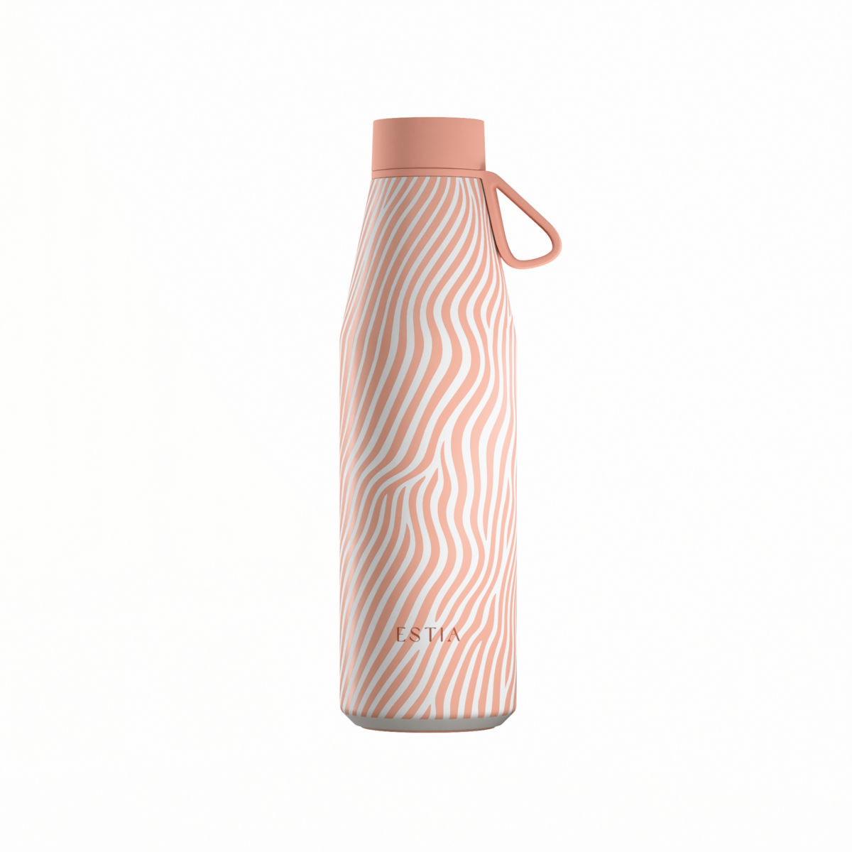 Θερμός-Μπουκάλι Ανοξείδωτο Soft Ripple Flow Save The Aegean Estia 500ml 01-42103 (Υλικό: Ανοξείδωτο) - estia - 01-42103