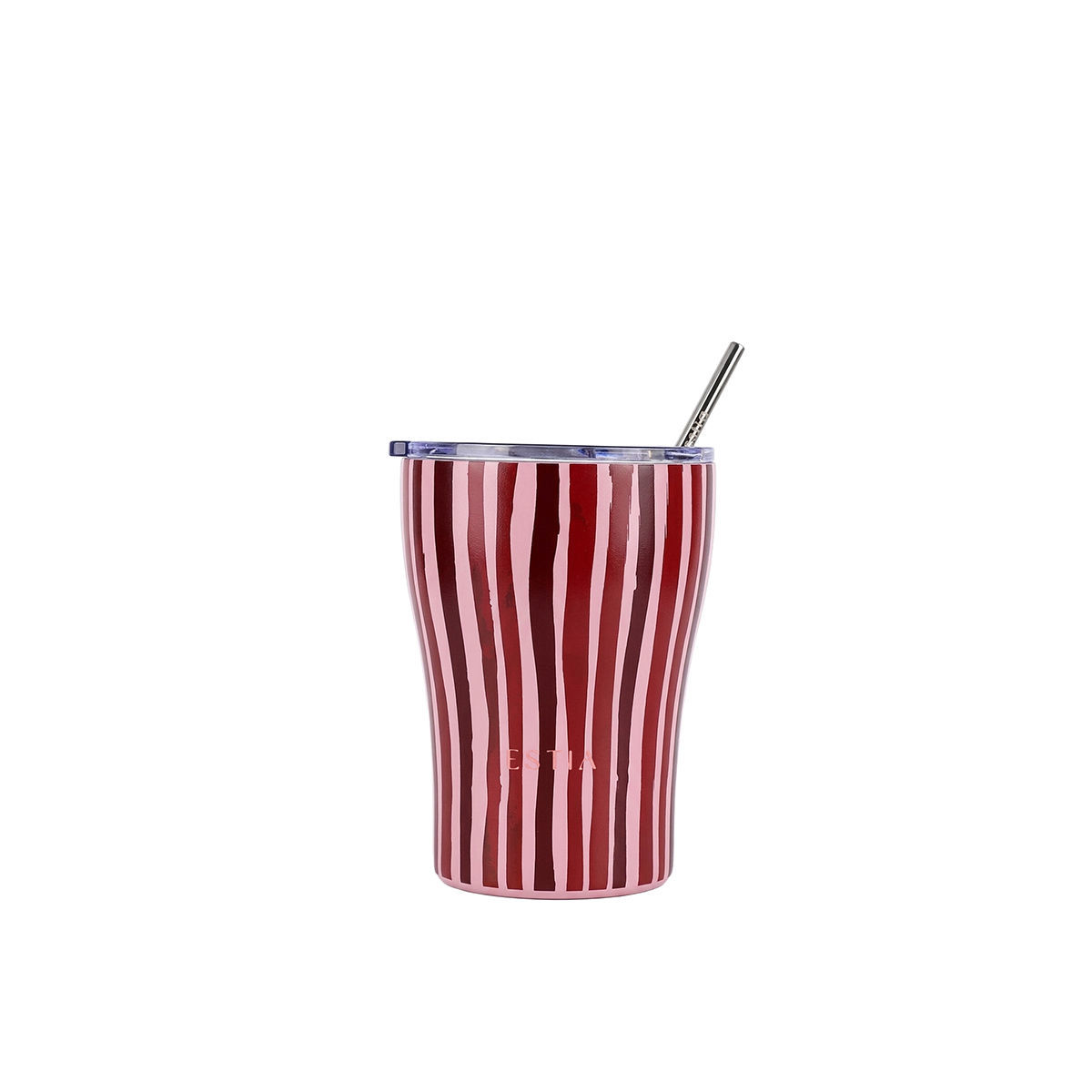 Θερμός-Ποτήρι Ανοξείδωτο Coffee Mug Viva Stripe Save The Aegean Estia 350ml-8,7x12,5εκ. 01-48983 (Υλικό: Ανοξείδωτο) - estia - 01-48983