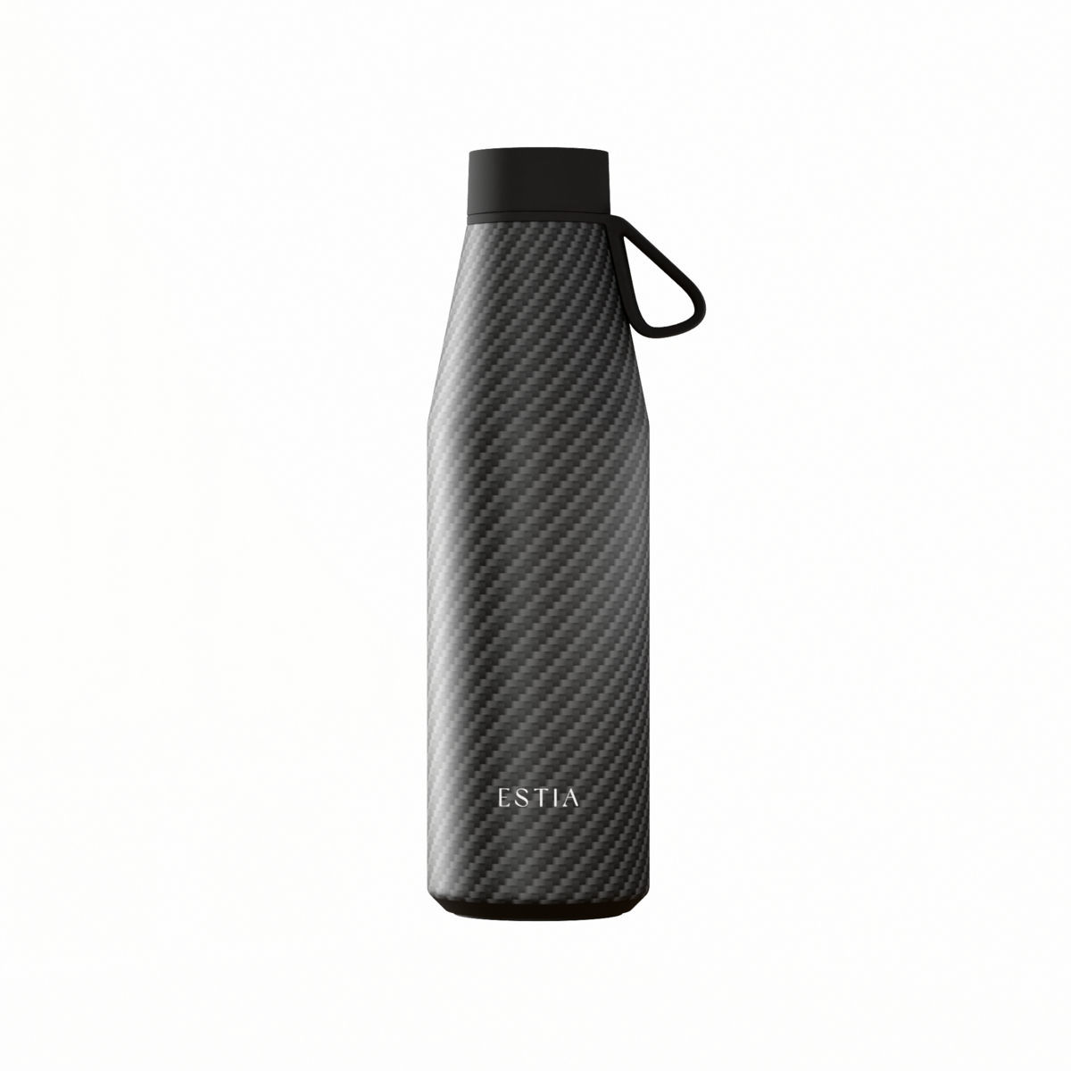 Θερμός-Μπουκάλι Ανοξείδωτο Carbon Fibre Flow Save The Aegean Estia 500ml 01-47948 (Υλικό: Ανοξείδωτο) - estia - 01-47948
