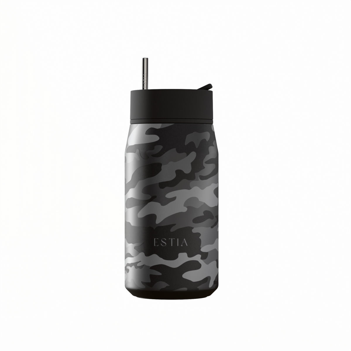 Θερμός-Ποτήρι Ανοξείδωτο Dark Camo Lens Save The Aegean Estia 360ml 01-47887 (Υλικό: Ανοξείδωτο) - estia - 01-47887