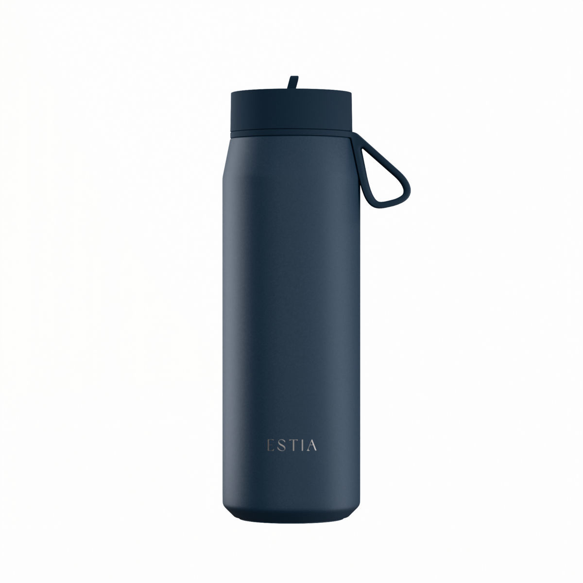 Θερμός Με Καλαμάκι Ανοξείδωτος Indigo Save The Aegean Estia 500ml 01-42219 (Υλικό: Ανοξείδωτο) - estia - 01-42219