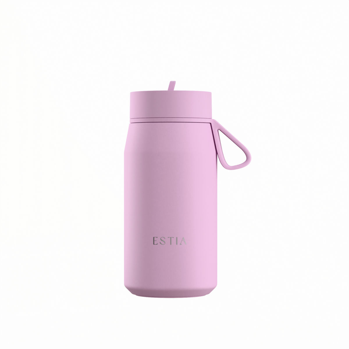 Θερμός Με Καλαμάκι Ανοξείδωτος Lavender Pulse Save The Aegean Estia 360ml 01-42691 (Υλικό: Ανοξείδωτο) - estia - 01-42691
