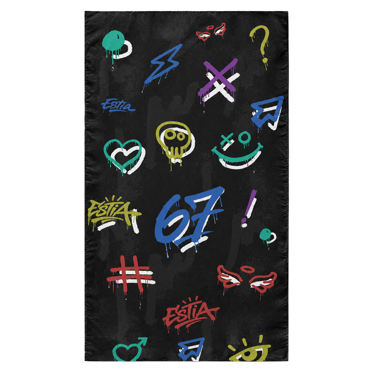 Πετσέτα Θαλάσσης Microfiber Με Τσαντάκι 90x180εκ. Six S