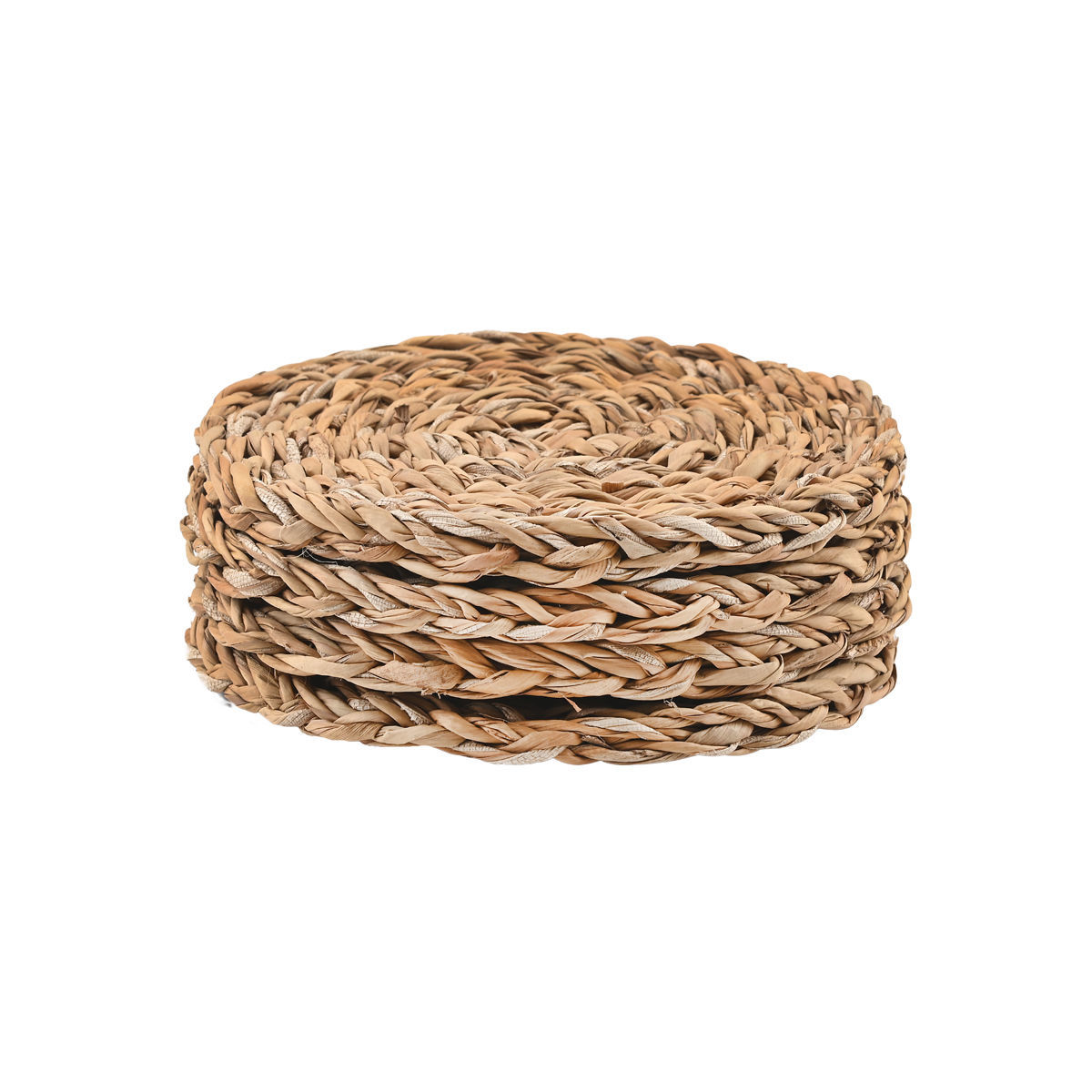 Σετ 4τμχ Σουβέρ Ψάθινο Nerina Natural 11εκ. Estia 07-41731 (Υλικό: Ψάθινο, Χρώμα: Natural) - estia - 07-41731