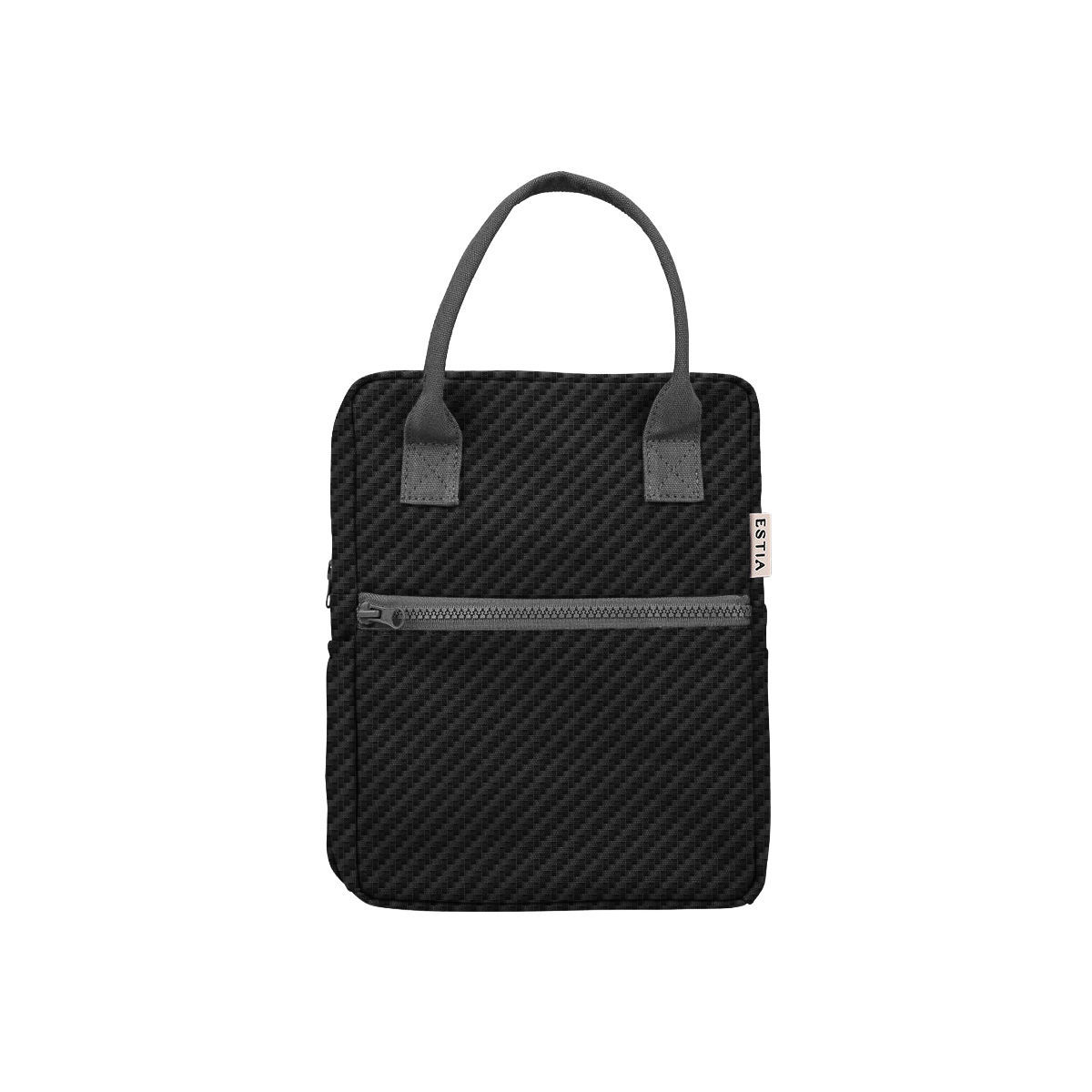 Τσάντα Φαγητού Ισοθερμική PVC Carbon Fibre 7lt-20x14x27εκ. Save The Aegean Estia 01-57756 - estia - 01-57756