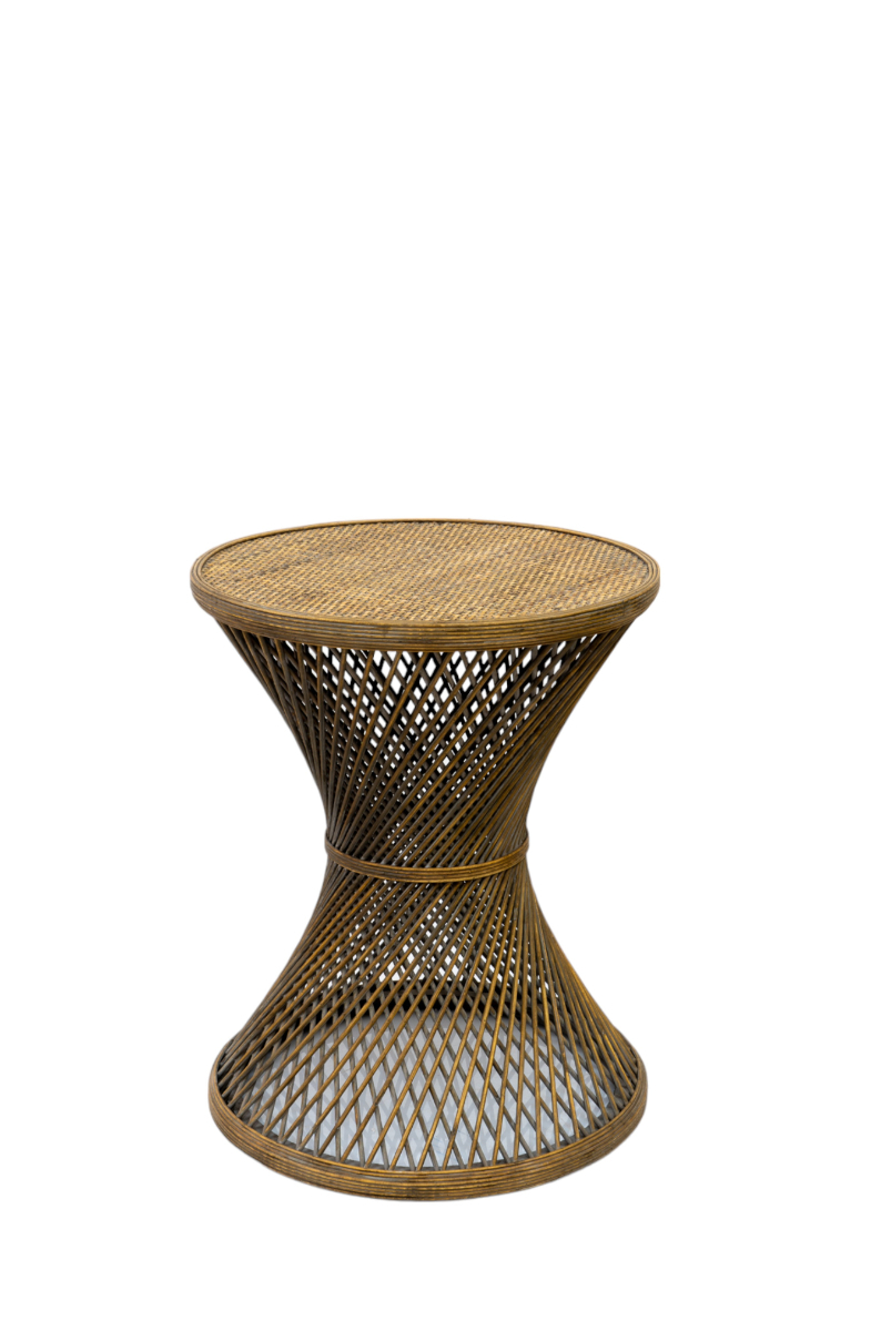 Τραπεζάκι Βοηθητικό Ξύλινο Καφέ 45x56εκ. Zen Collection